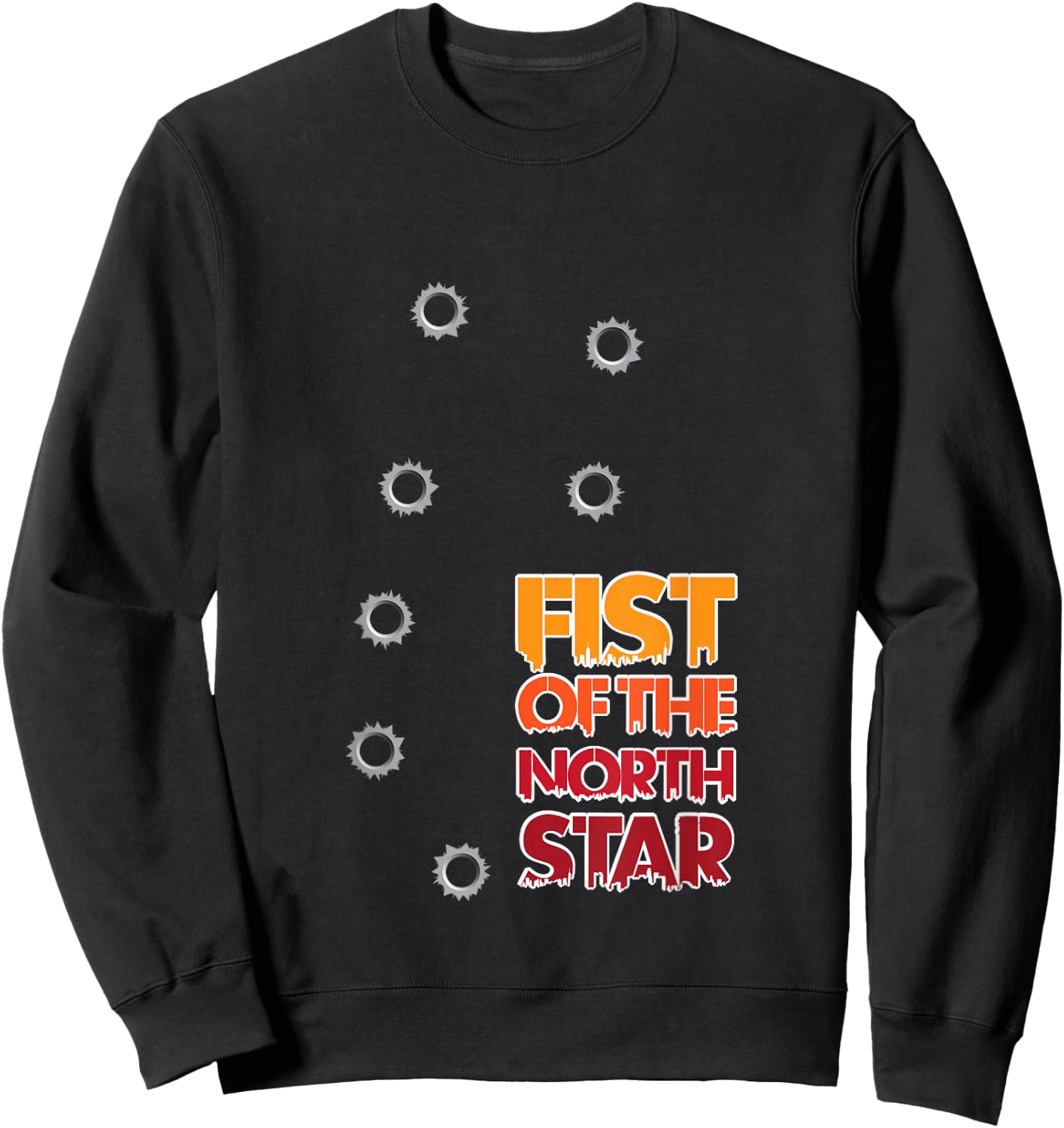 Fist of The North Star Sweatshirt - Sweatshirt | Black