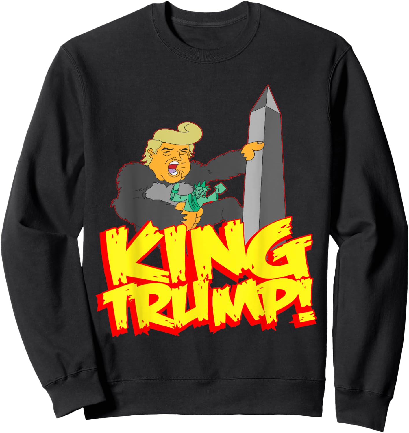 King Trump Sweatshirt - Sweatshirt | Black