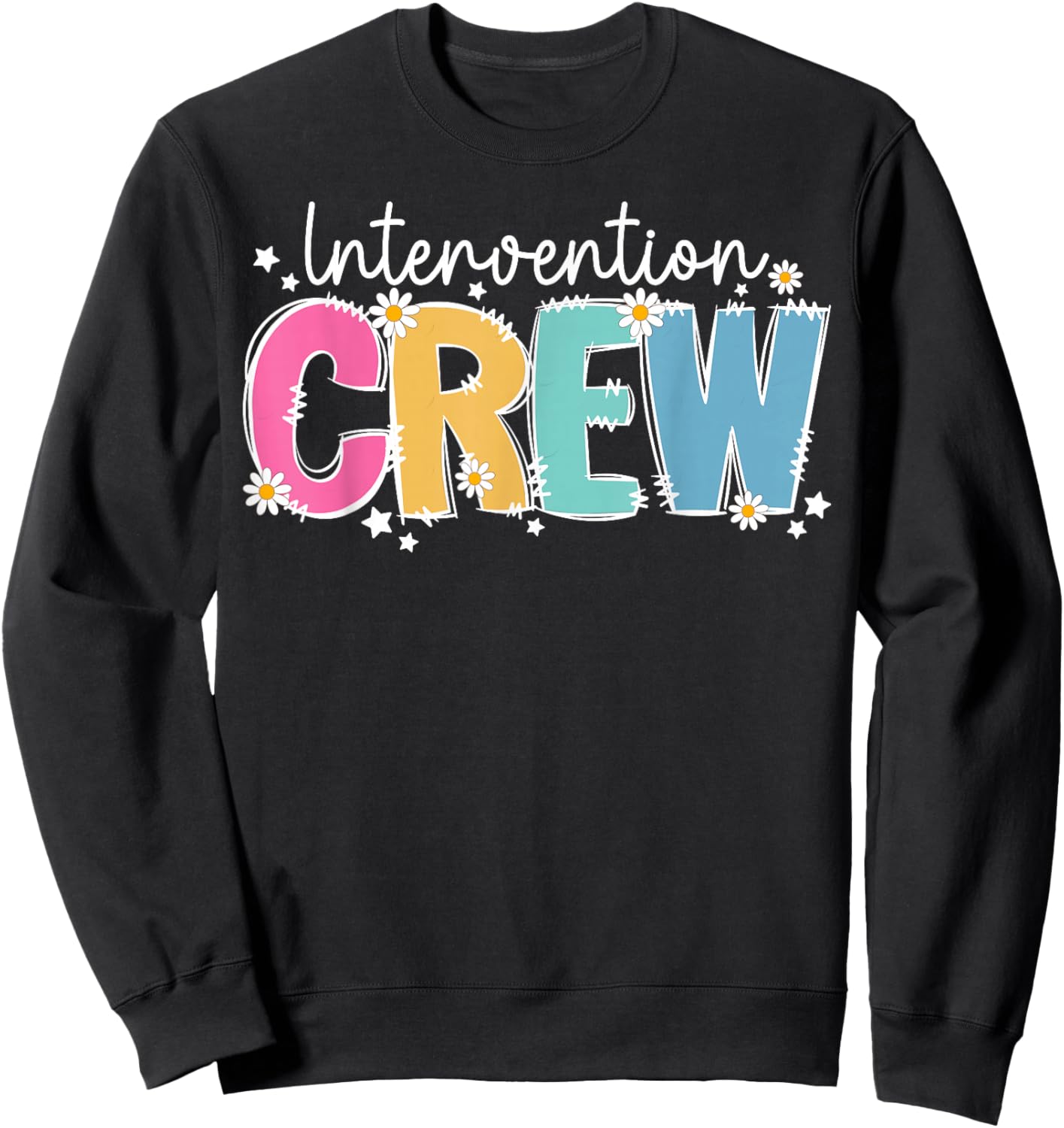 Intervention Crew Intervention Teacher Squad Sweatshirt - Sweatshirt | Black