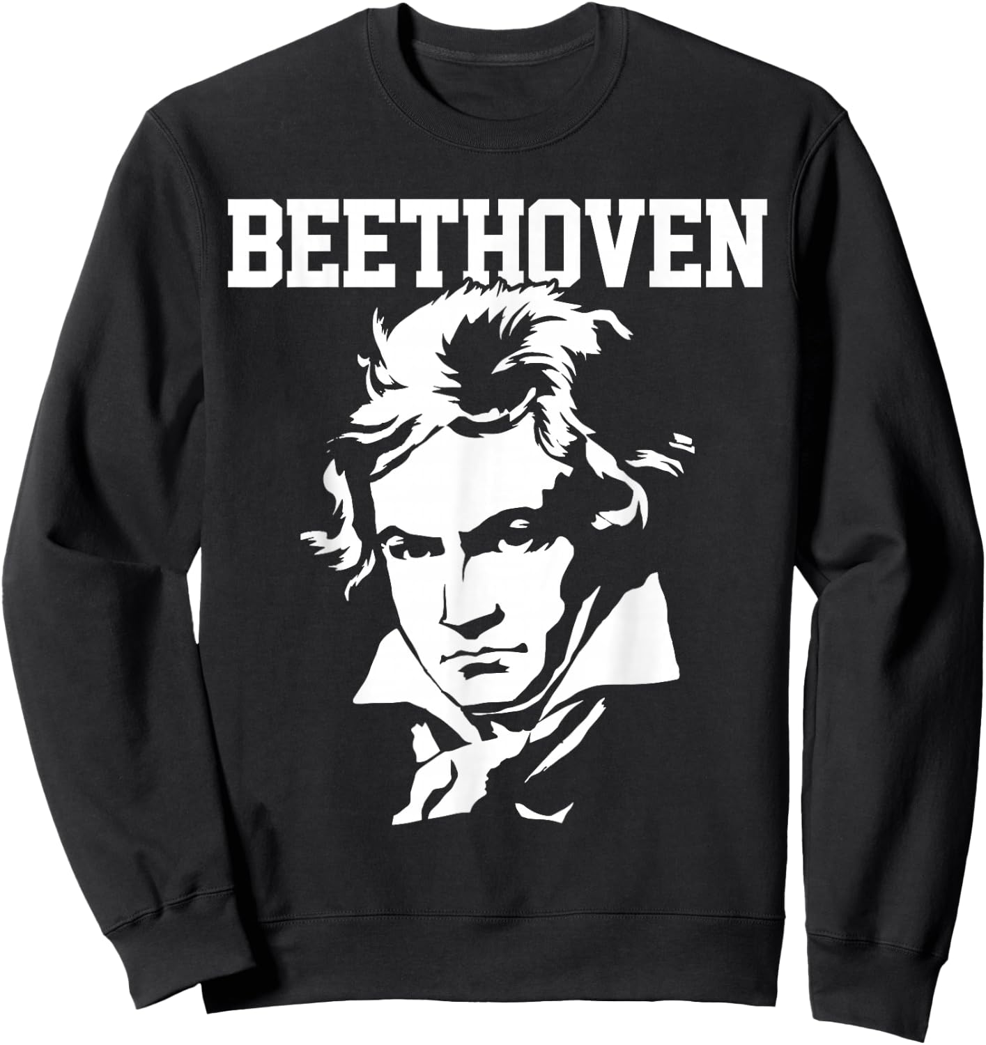 Ludwig Van Beethoven Classical Music Composer Sweatshirt - Sweatshirt | Black