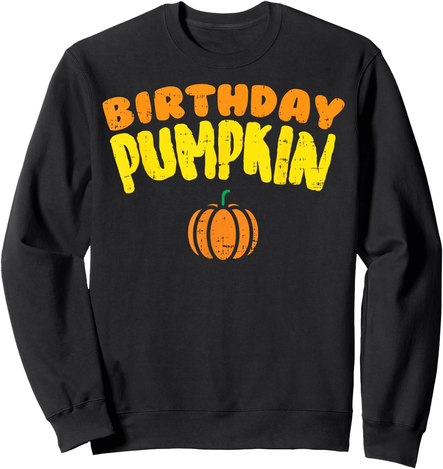Birthday Pumpkin Born On Halloween Costume Party Gift Boys Sweatshirt - Sweatshirt | Black