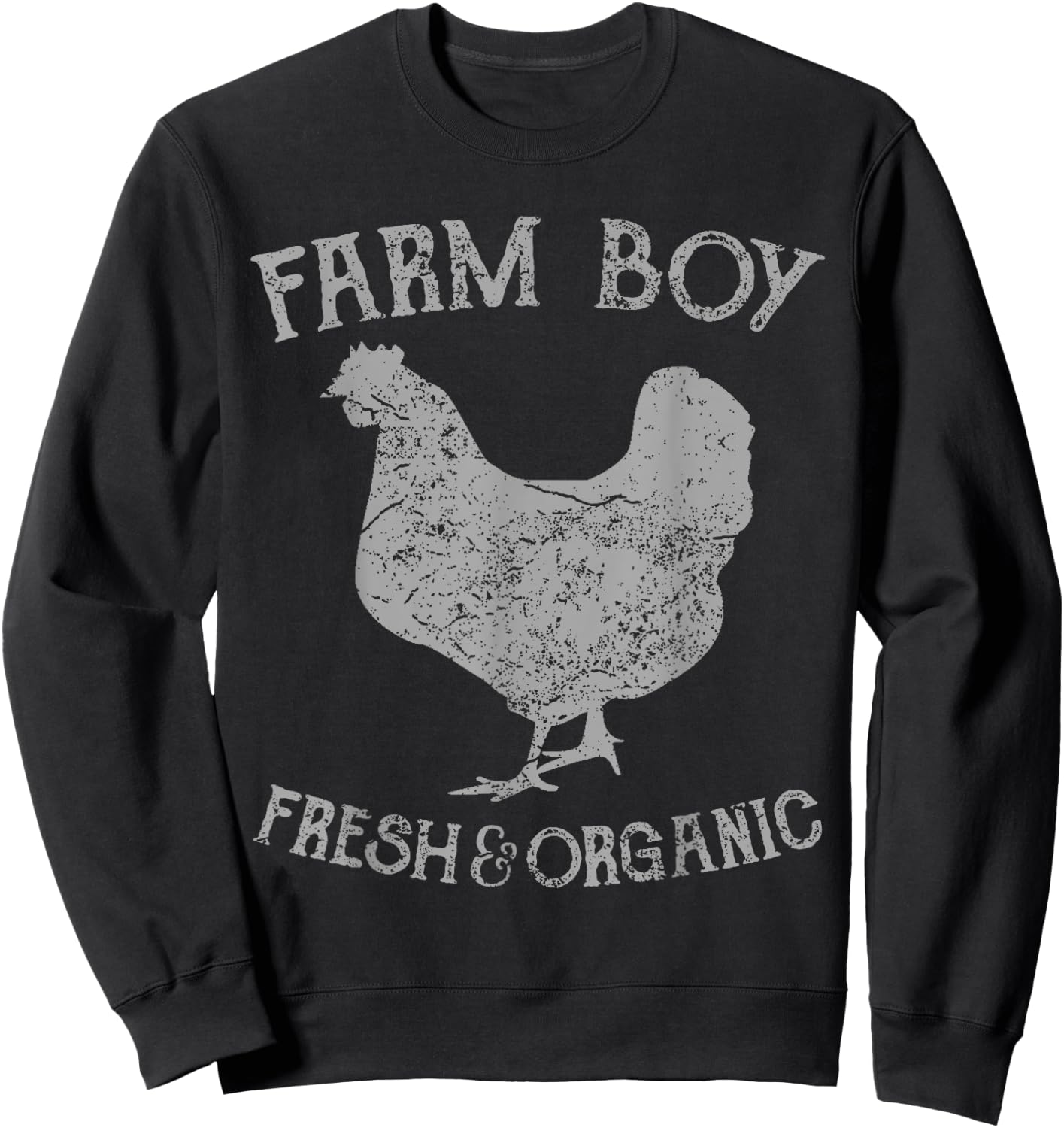 Farm Boy - Fresh and Organic shirt Sweatshirt - Sweatshirt | Black