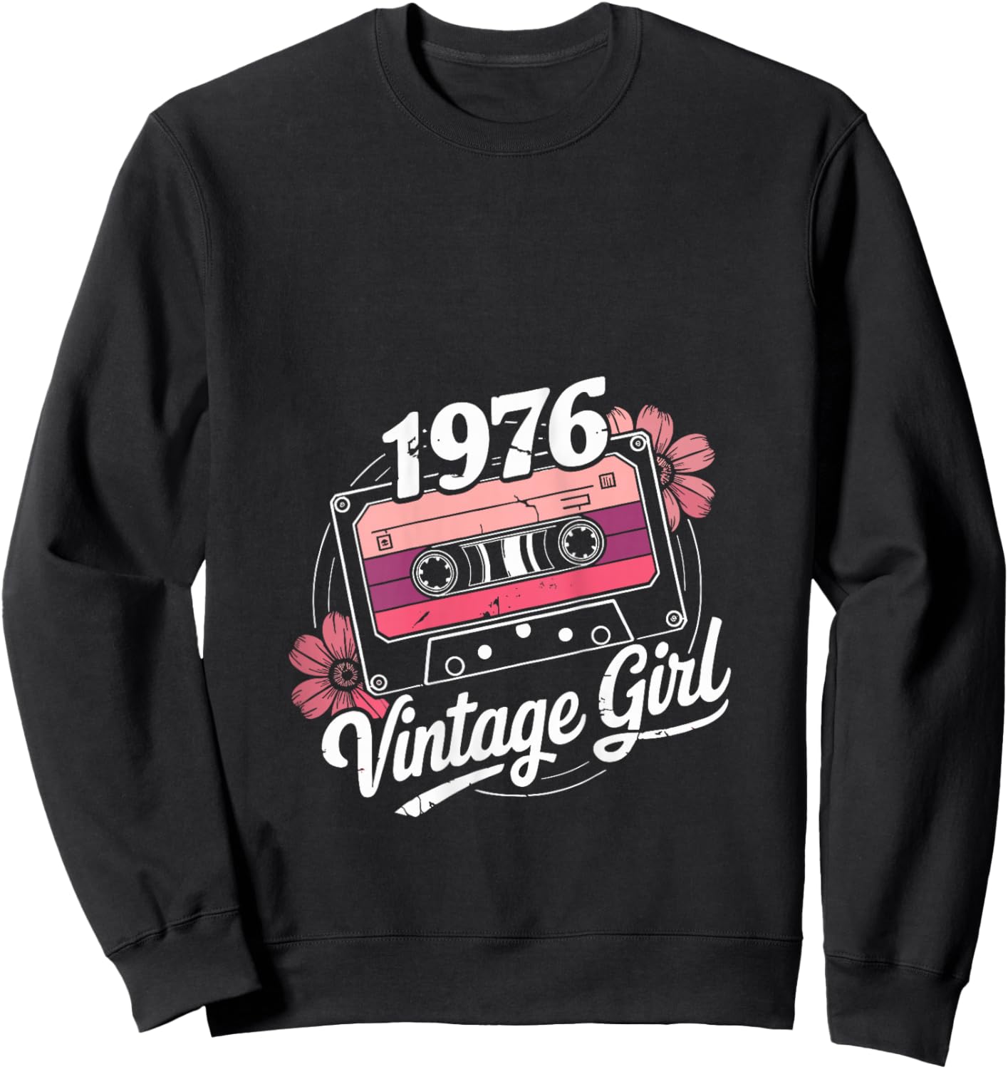 50 years Limited Edition 50 birthday women vintage 1976 Sweatshirt - Sweatshirt | Black