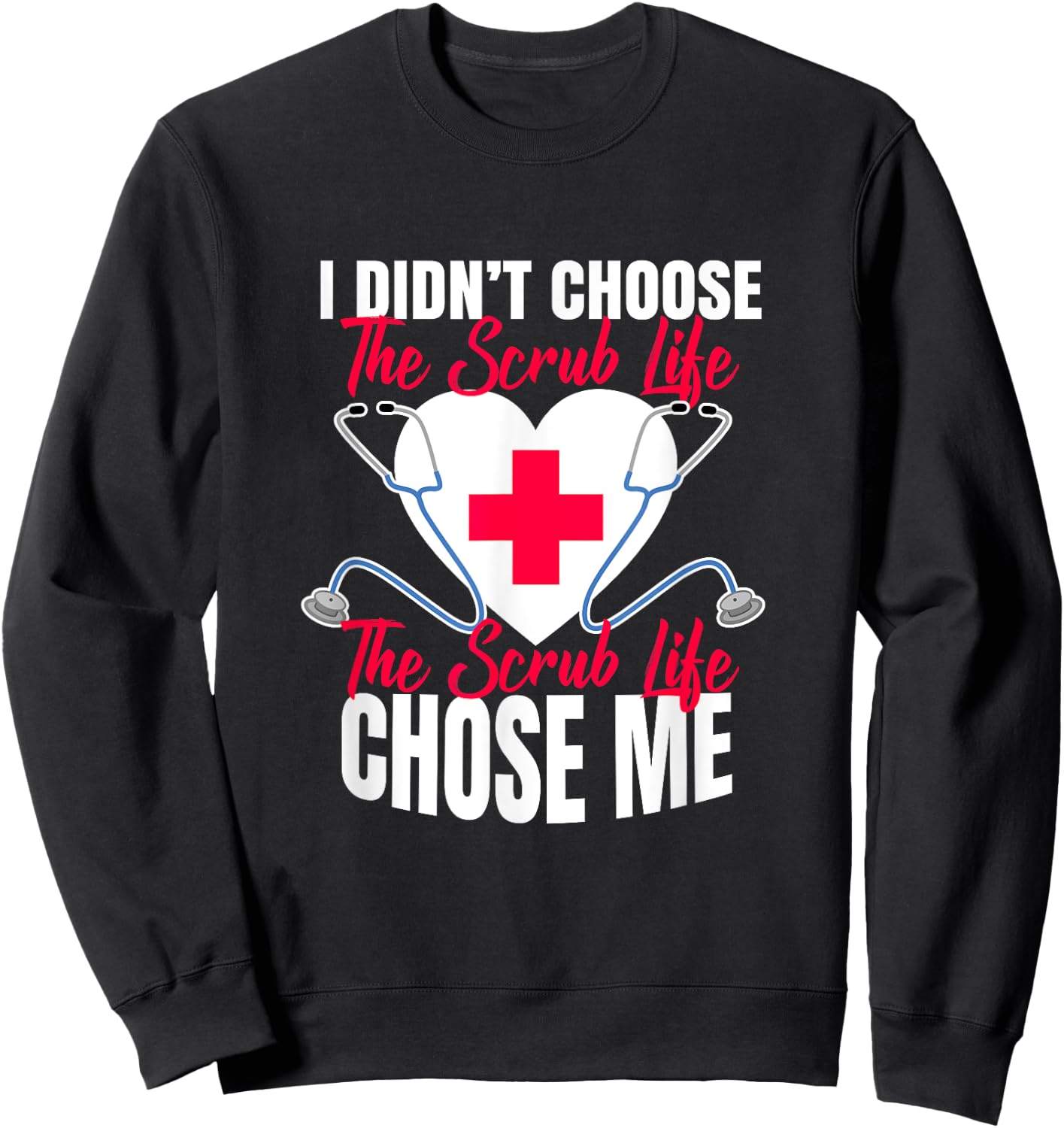 Funny Medical Assistant Graphic PCP Health Care Sweatshirt - Sweatshirt | Black