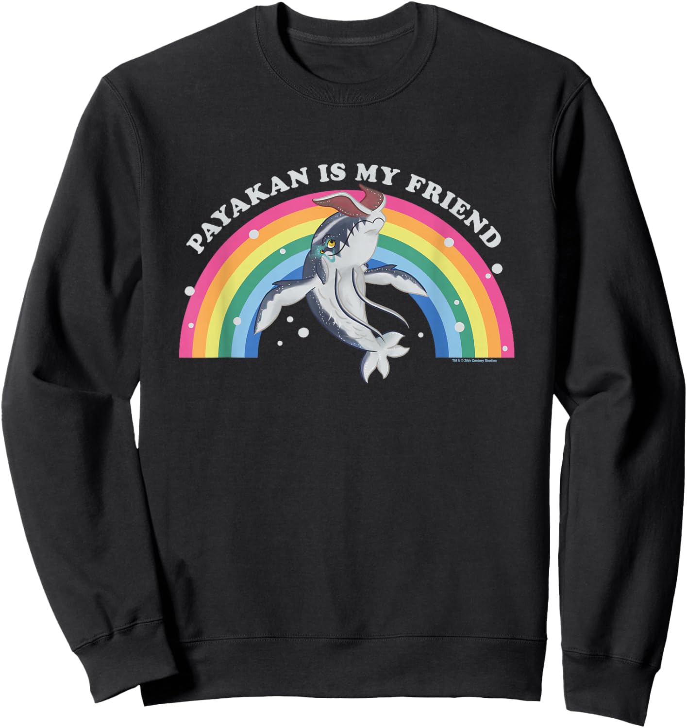 Avatar: The Way Of Water Payakan Is My Friend Rainbow Logo Sweatshirt - Sweatshirt | Black