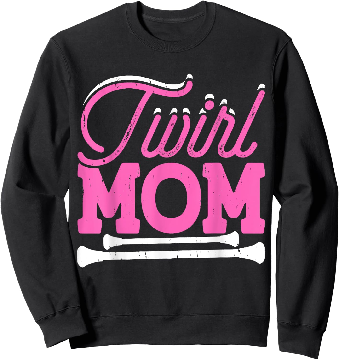 Twirl Mom Sweatshirt - Sweatshirt | Black