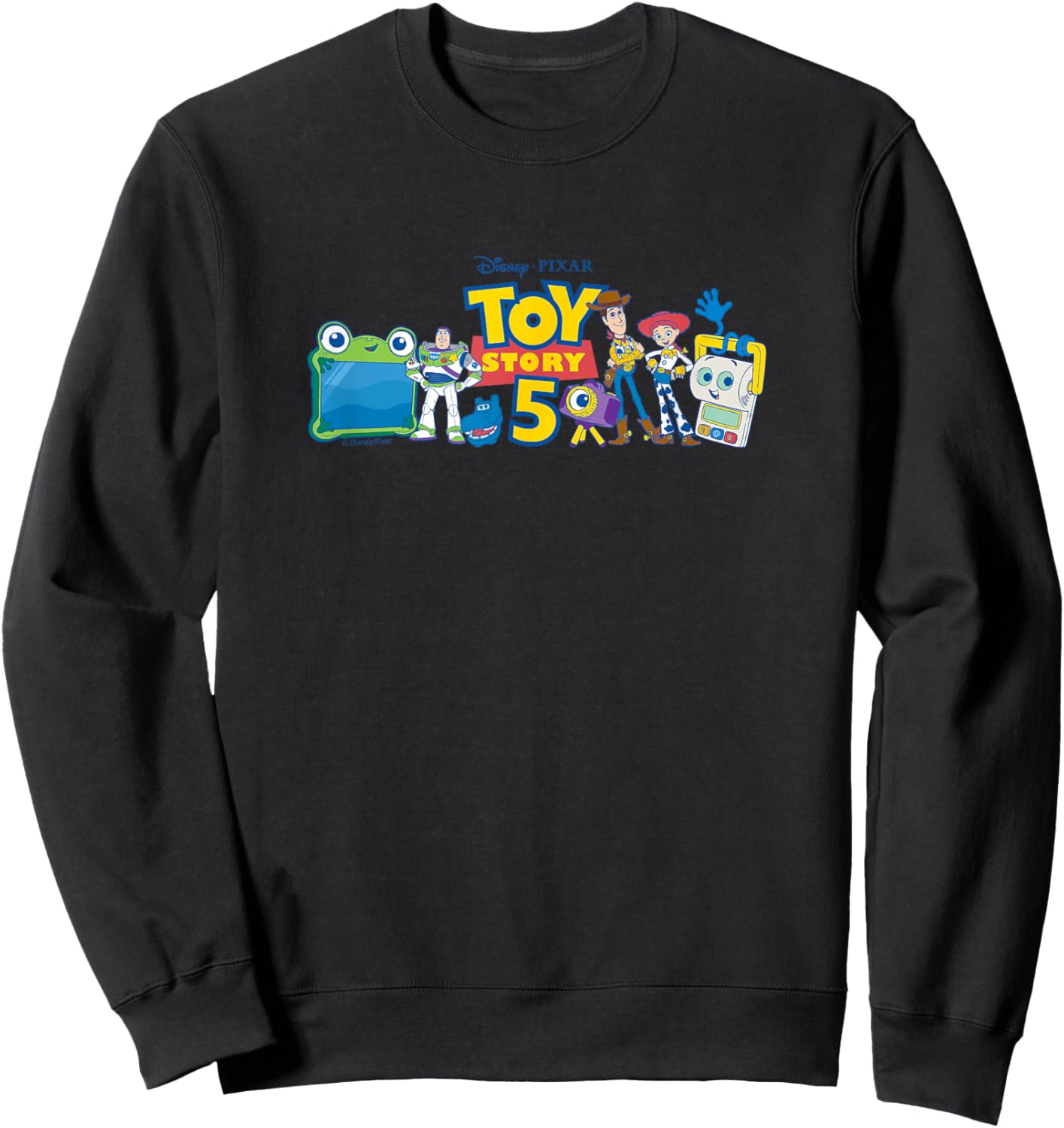 Toy Story 5 - Characters Horizontal Sweatshirt - Sweatshirt | Black