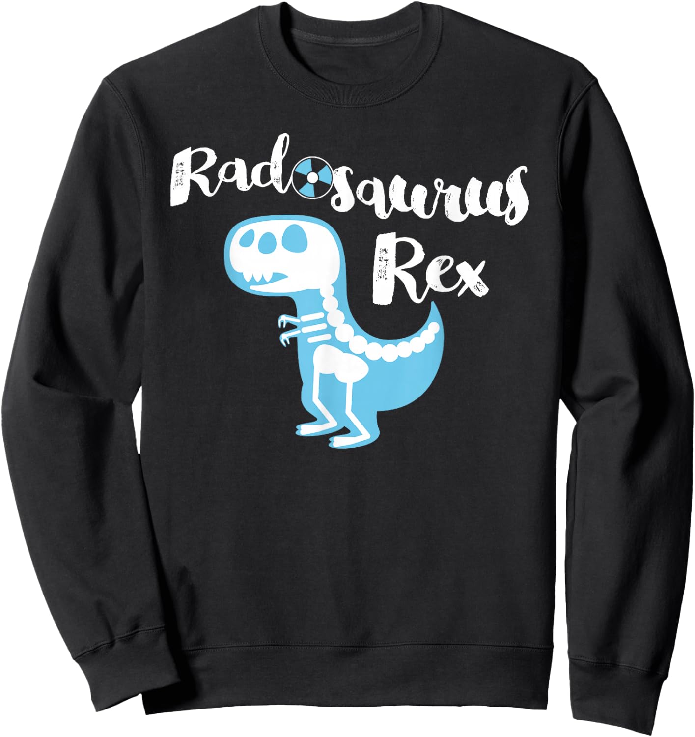 Cute X-Ray Tech , Radiology Dinosaur Graphic Gift Sweatshirt - Sweatshirt | Black