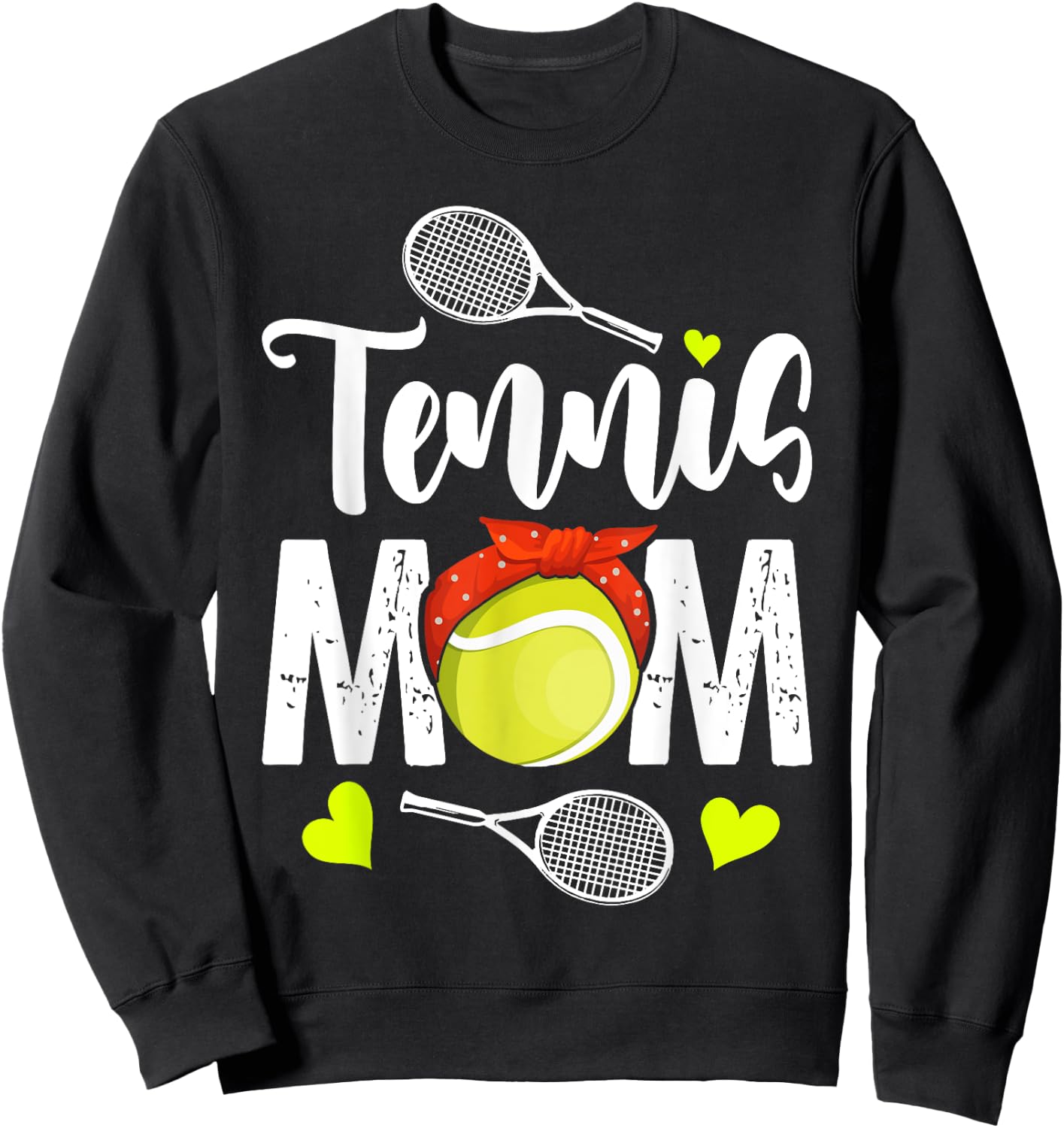 Tennis Mom Sweatshirt - Sweatshirt | Black