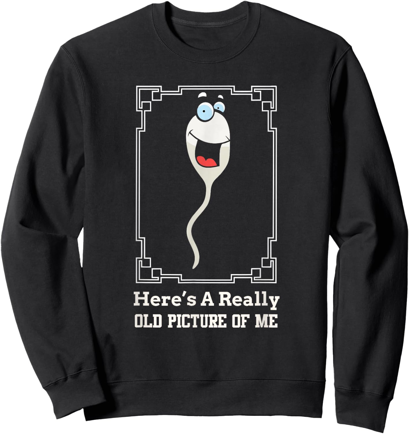 Funny Old Man Birthday Gag Gifts Over 60 Sweatshirt - Sweatshirt | Black