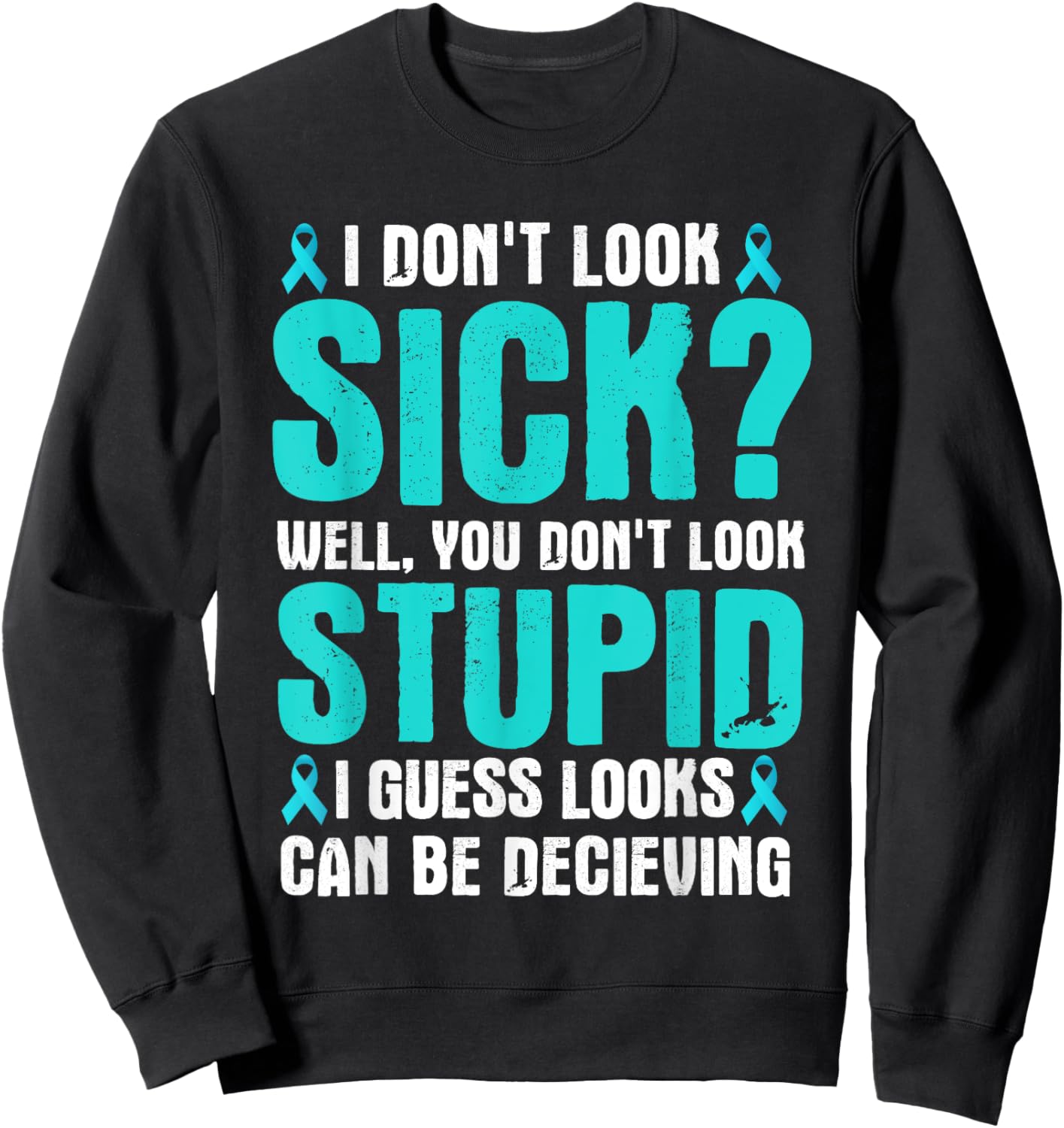 Scleroderma Warrior Sweatshirt - Sweatshirt | Black