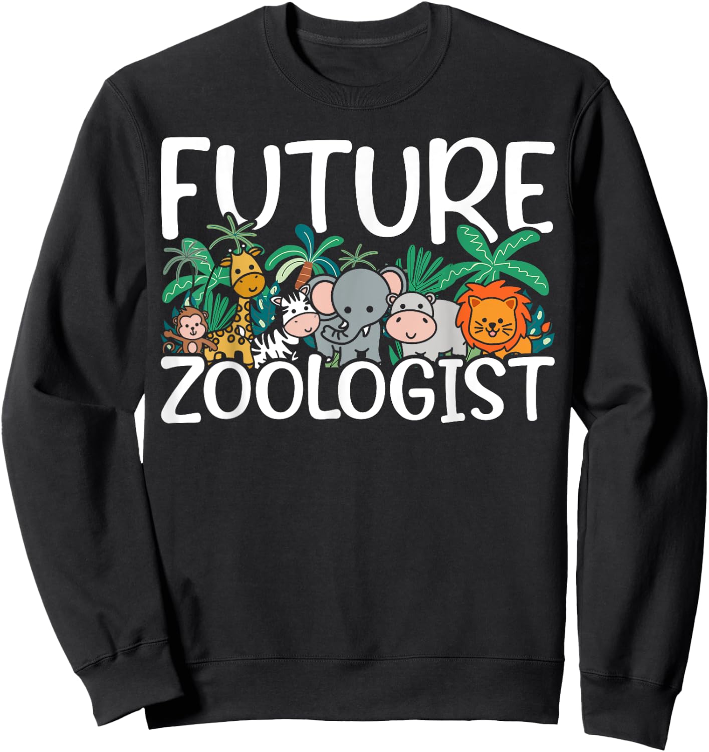 Future Zoologist Sweatshirt - Sweatshirt | Black