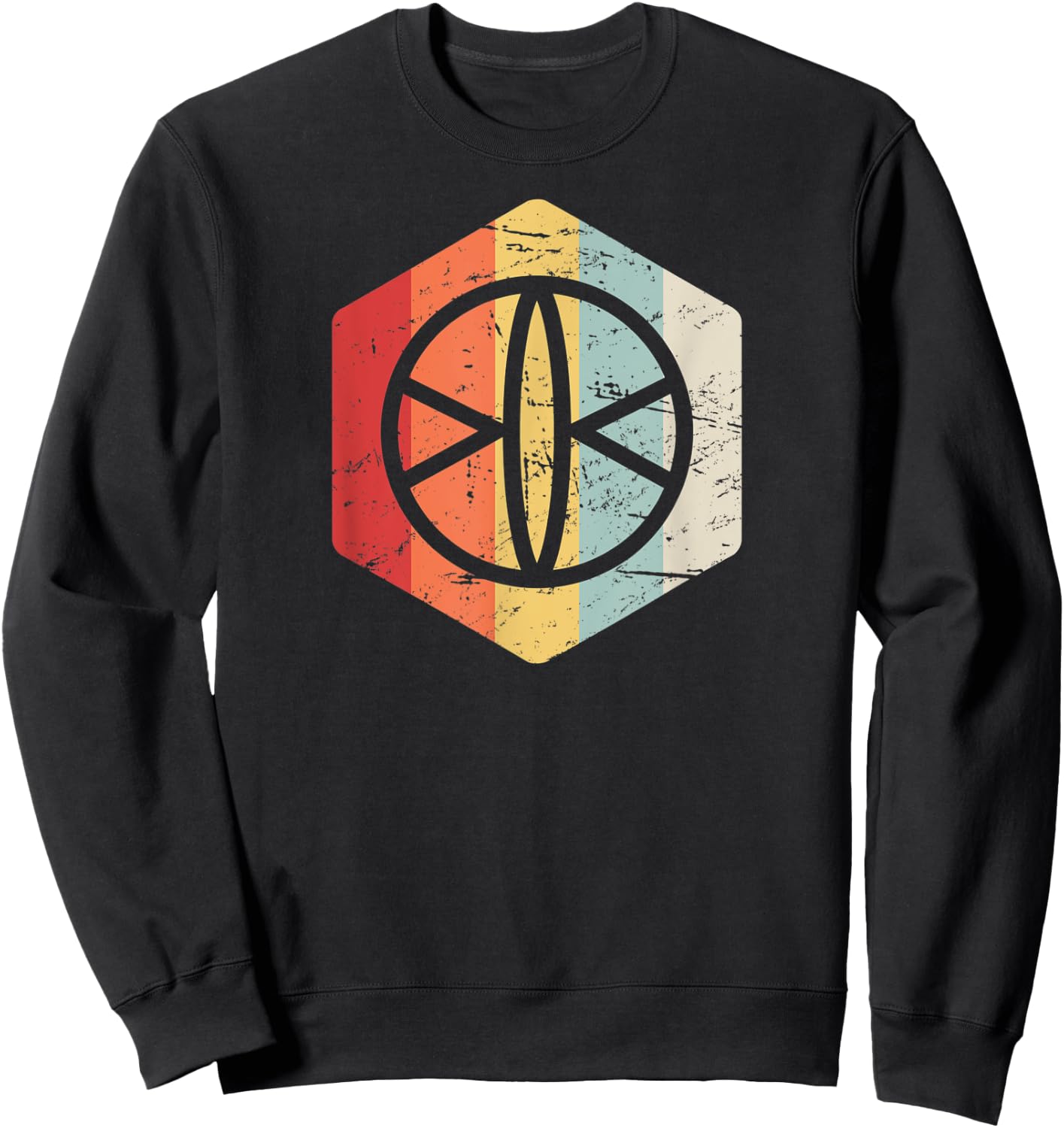 Retro Vintage Treasure Hunter Gift / Metal Detecting Sweatshirt - Sweatshirt | Black