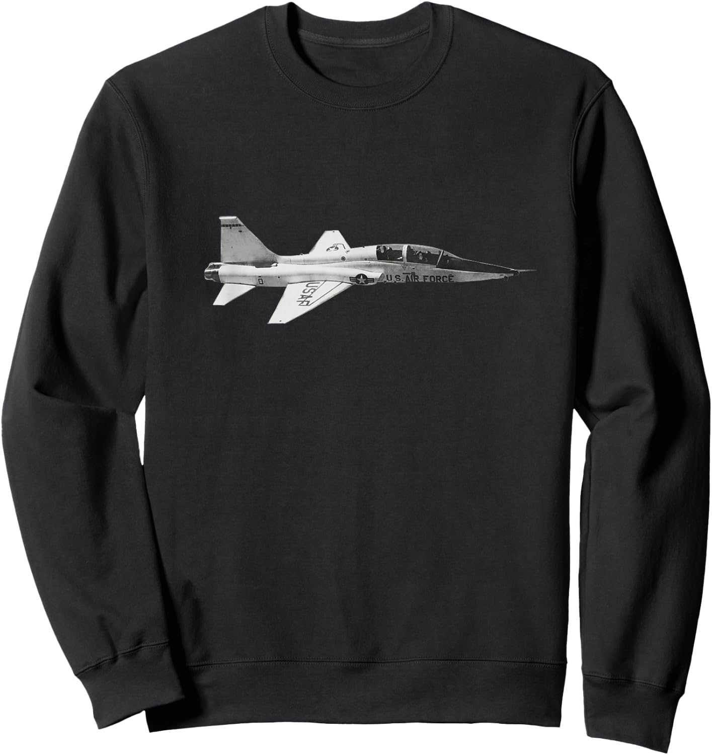 T-38 Talon - Military Sweatshirt - Sweatshirt | Black