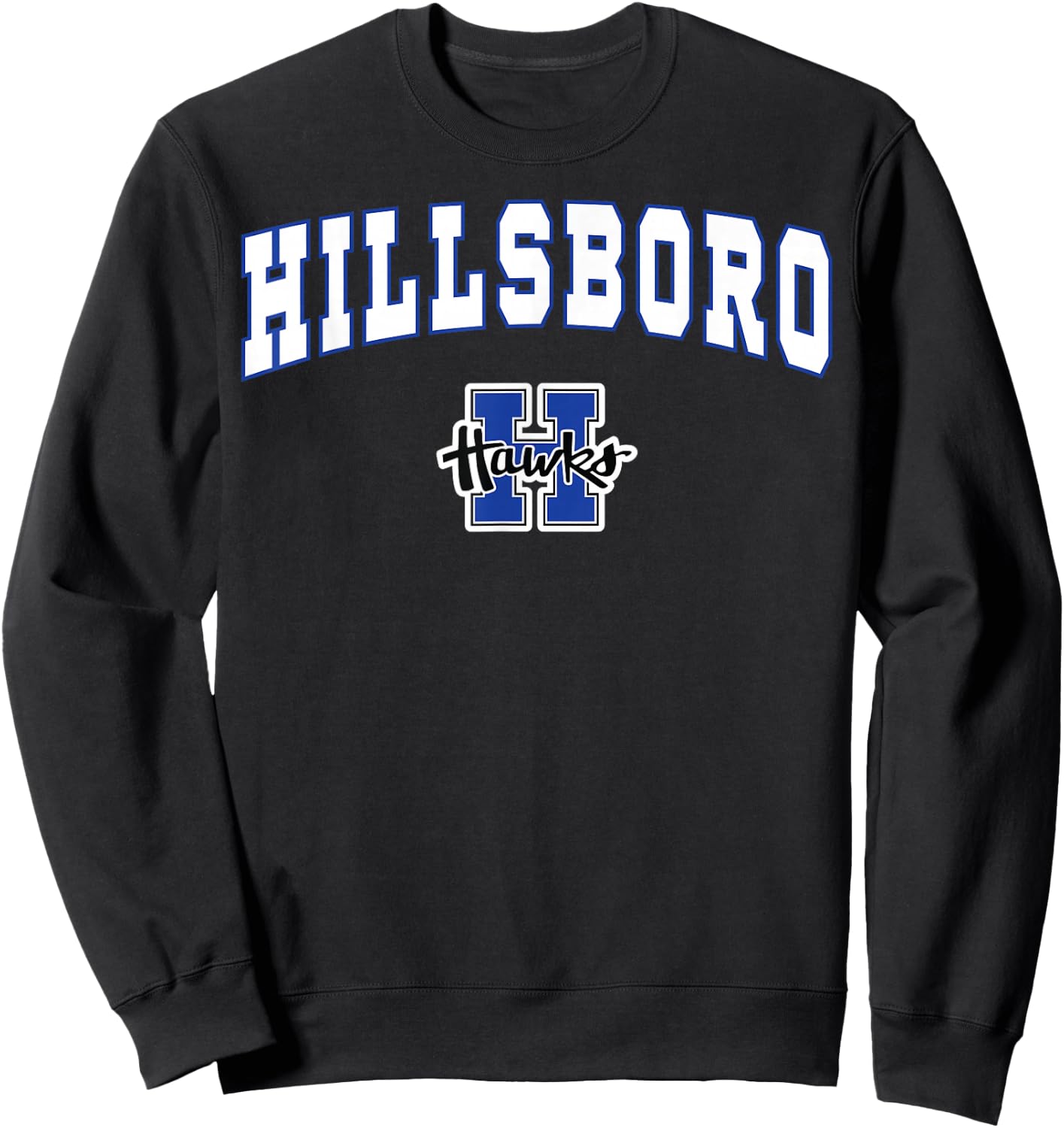 Hillsboro High School Hawks Sweatshirt - Sweatshirt | Black