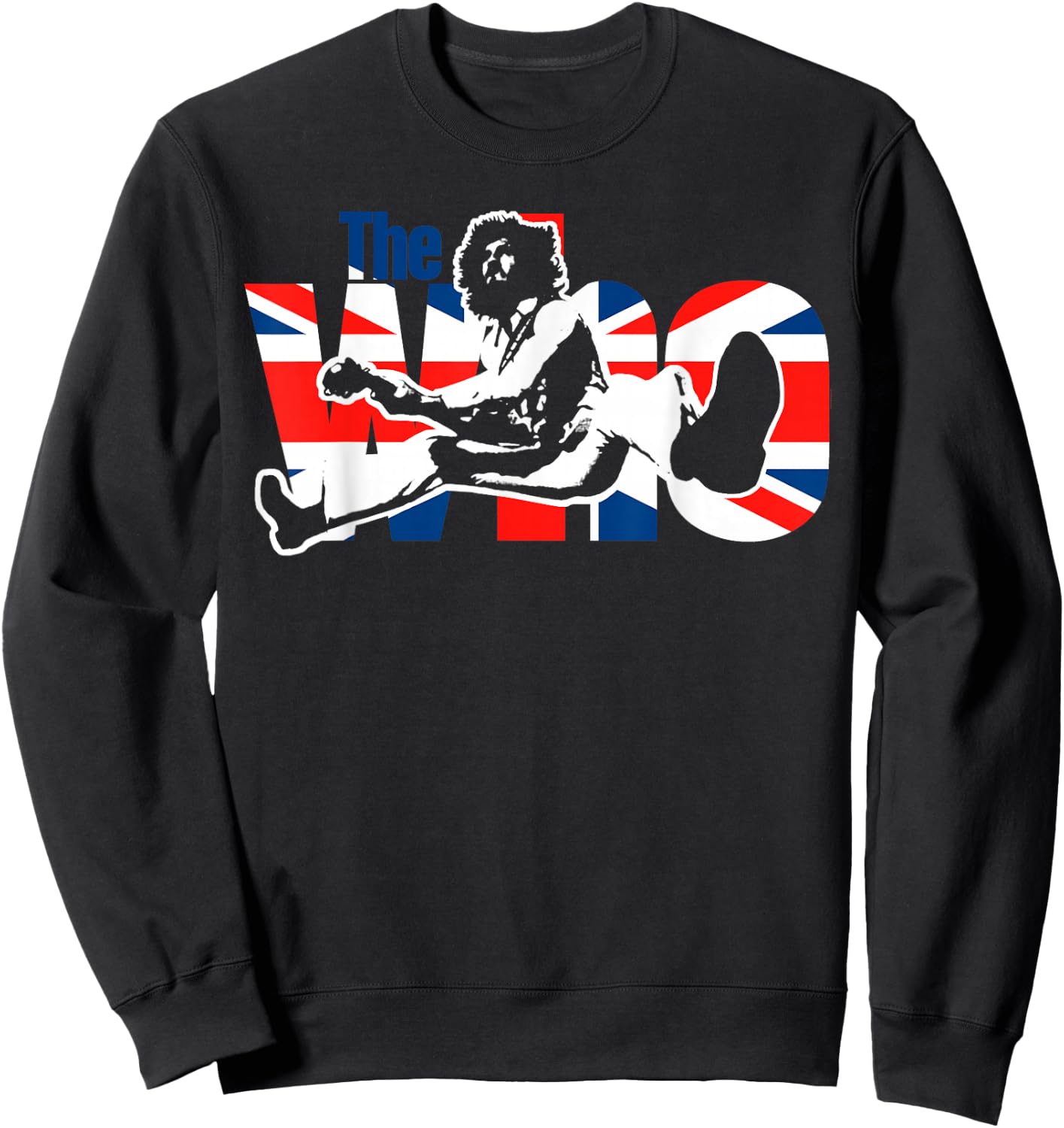 The Who Official Pete Logo Rearrange Sweatshirt - Sweatshirt | Black