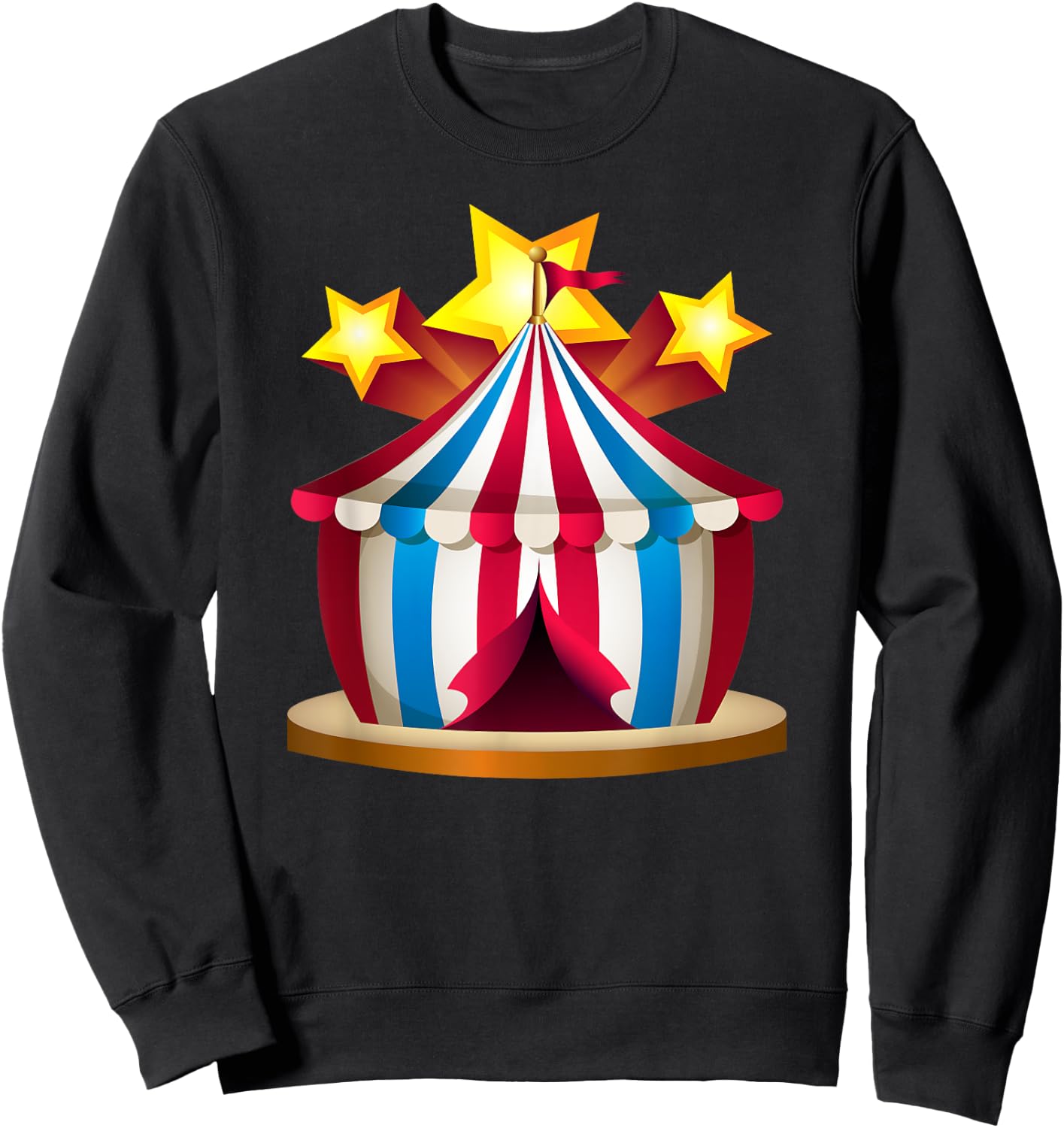 Circus Tent For Event Staff and Kids Sweatshirt - Sweatshirt | Black