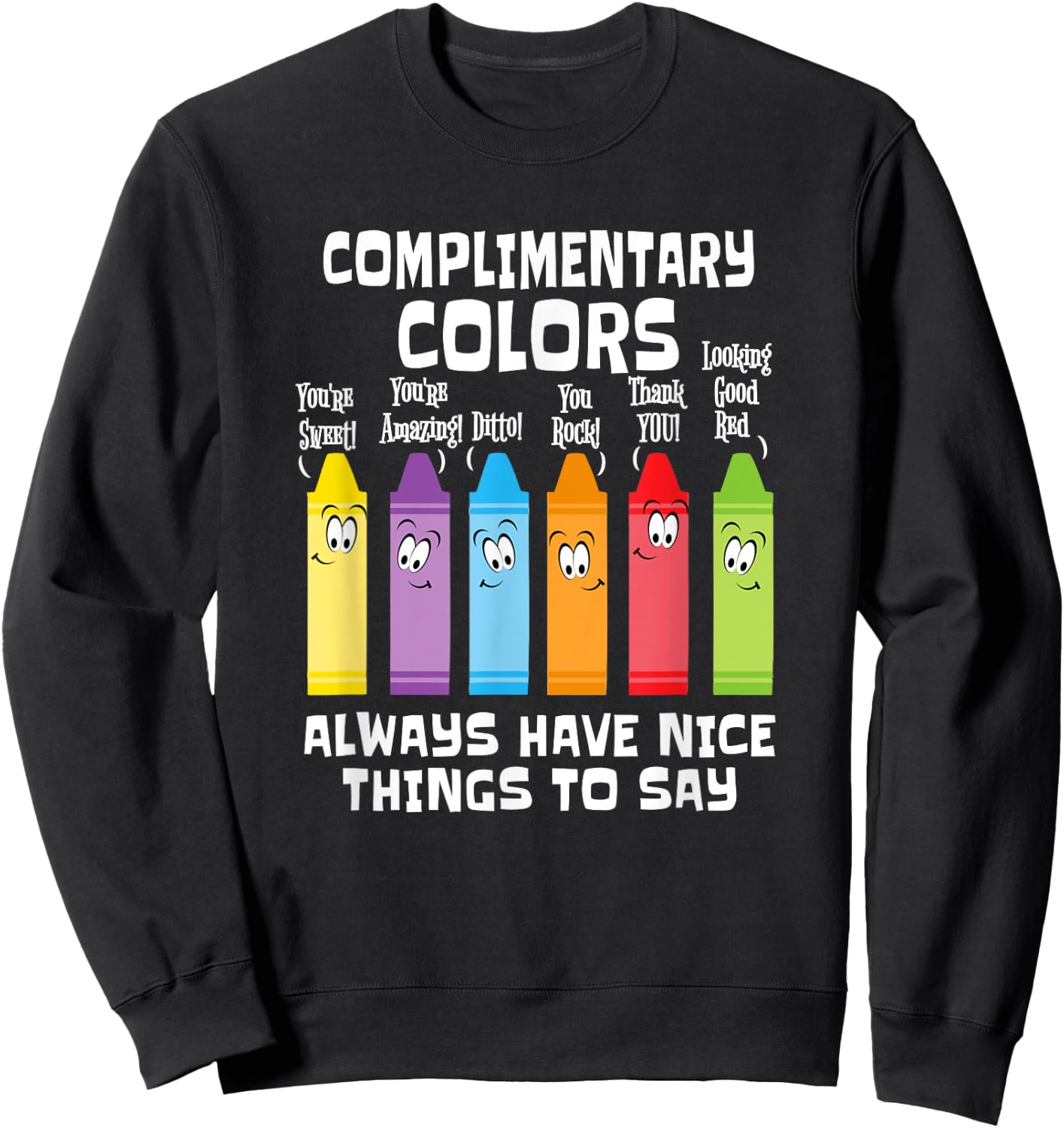 Funny Artist Art Teacher Gift School Artist Joke Sweatshirt - Sweatshirt | Black
