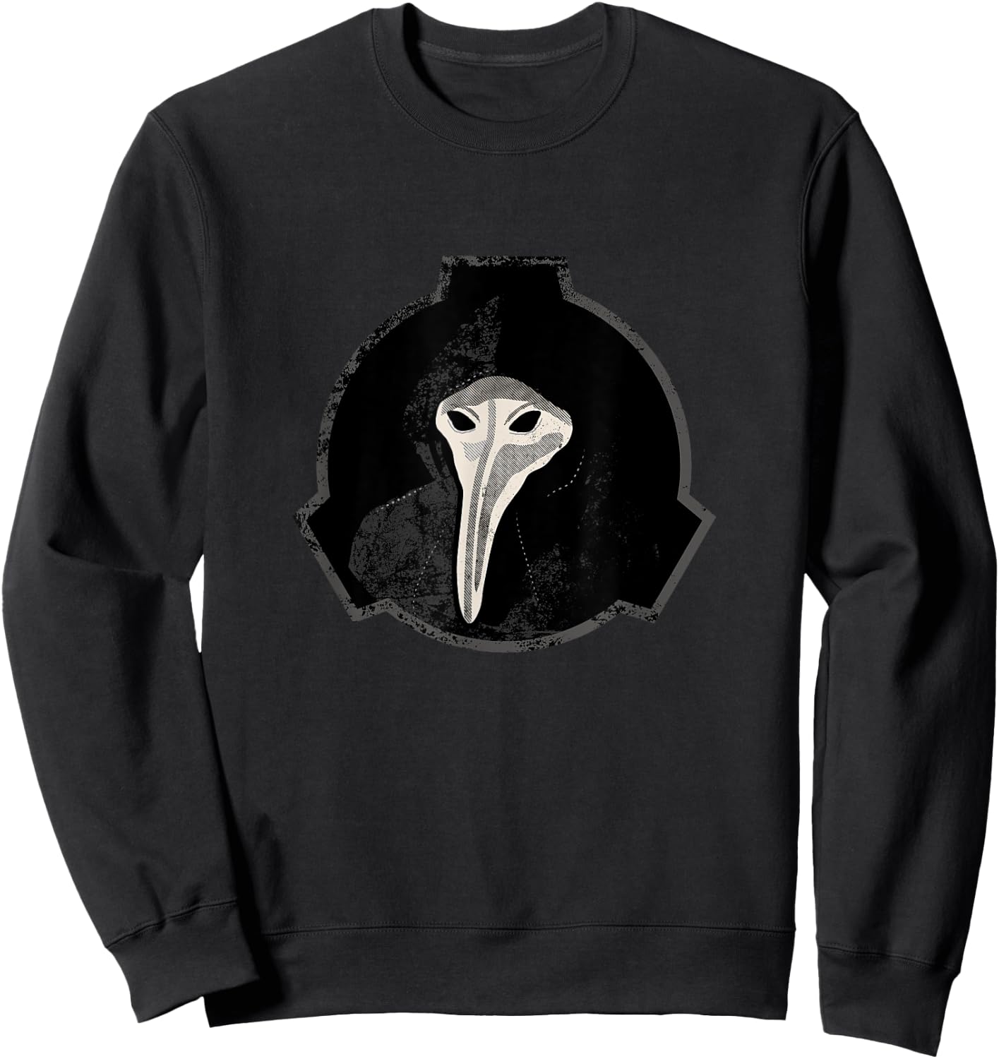 SCP-049 Plague Doctor SCP Foundation Sweatshirt - Sweatshirt | Black
