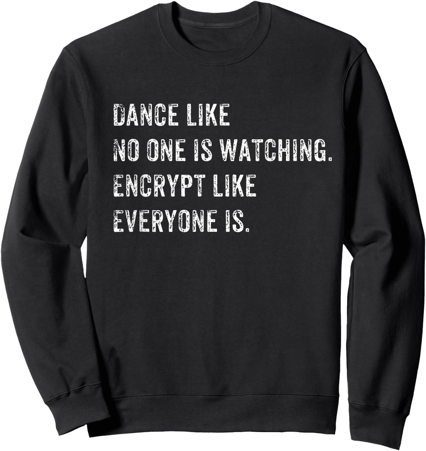 Zen Hacker Cybersecurity IT Encryption Funny Computer Hacker - Black, -Adults, Small, Short Sleeve, Classic Fit Sweatshirt - Sweatshirt | Black