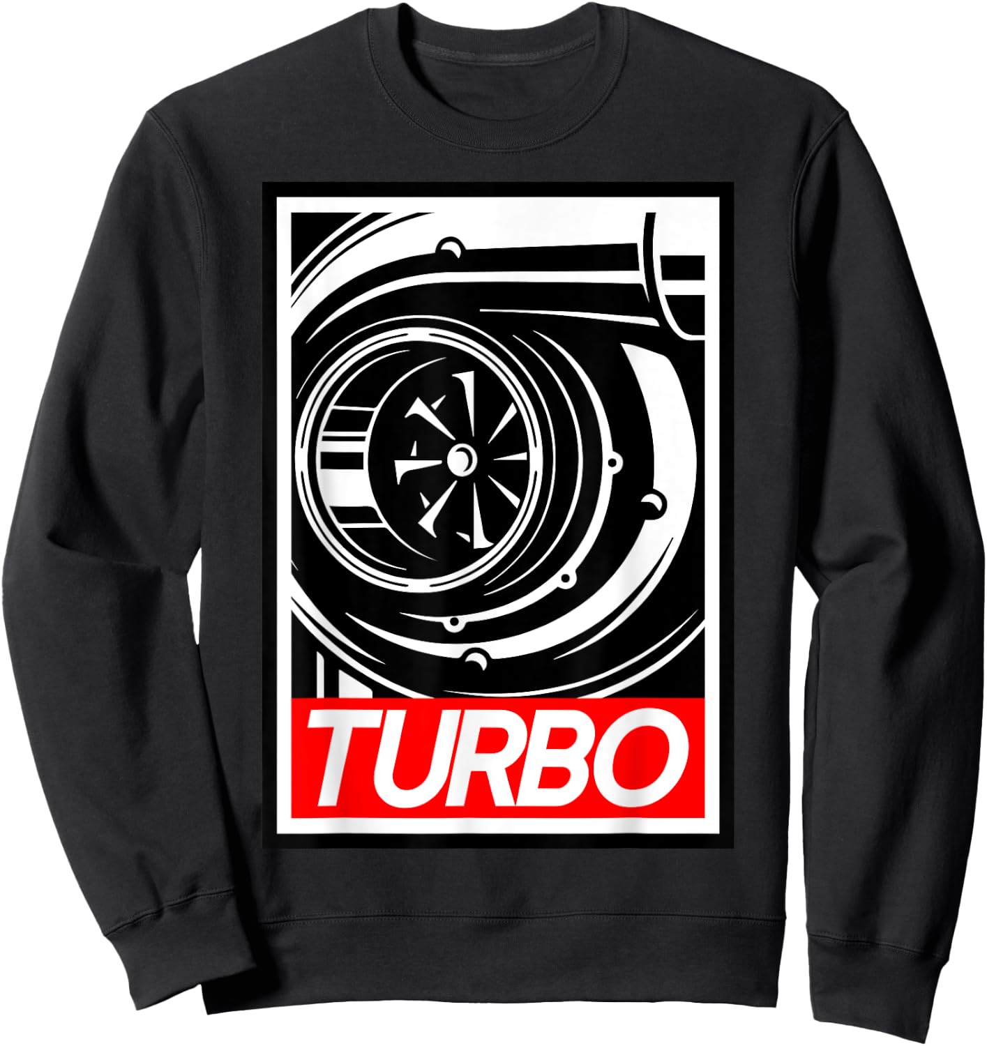 Turbo For people who love boost, racing and drifting. Sweatshirt - Sweatshirt | Black