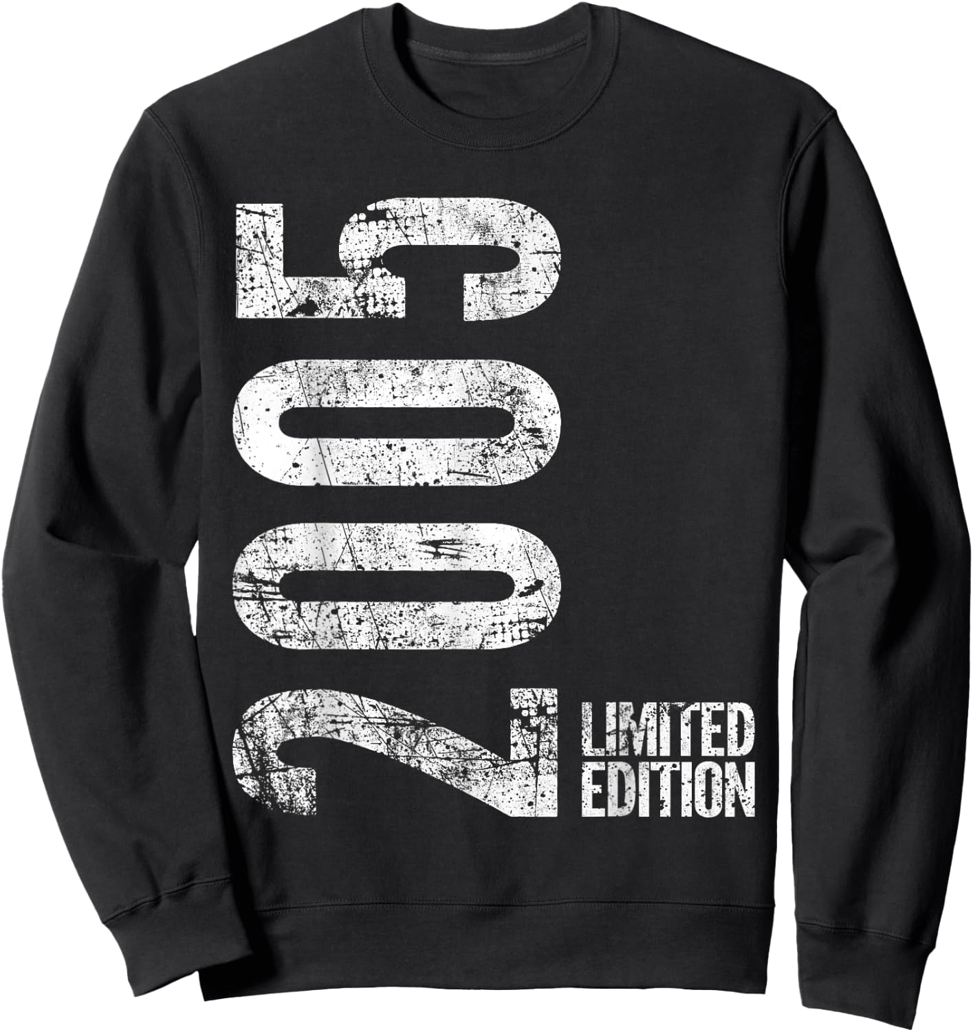 Vintage 2005 Limited Edition 20 Years Old 20th Birthday Sweatshirt - Sweatshirt | Black