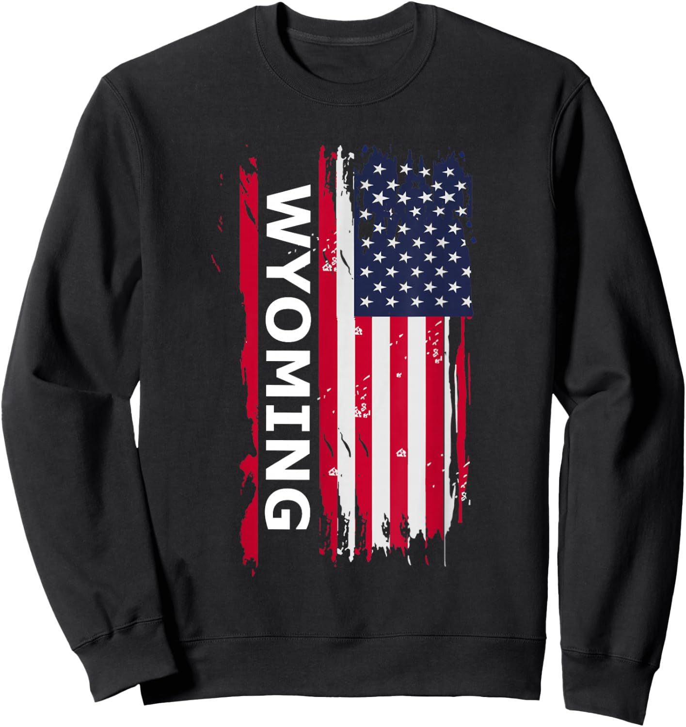 Wyoming, USA Sweatshirt - Sweatshirt | Black
