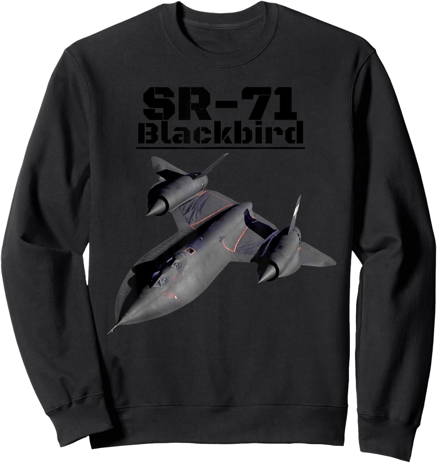 A great SR-71 Blackbird Aviation . Sweatshirt - Sweatshirt | Black