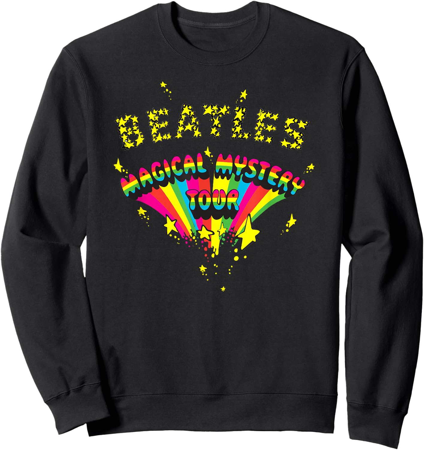 The Beatles - Magical Mystery Tour Rainbow Sweatshirt - Sweatshirt | Black
