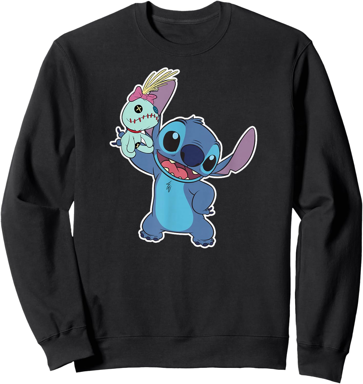 Lilo & Stitch - Dynamic Duo Sweatshirt - Sweatshirt | Black