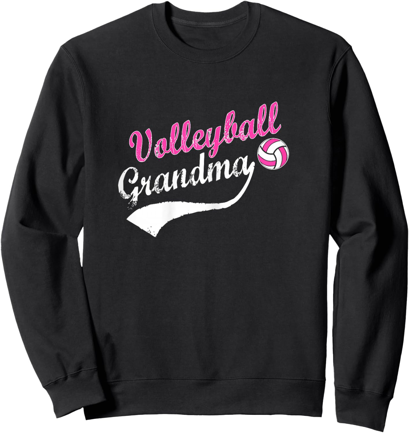 I'm a Volleyball Grandma Sweatshirt - Sweatshirt | Black