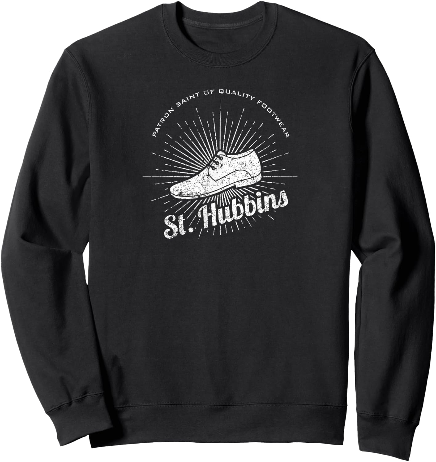 Saint Hubbins Footwear and Shoe Sweatshirt - Sweatshirt | Black