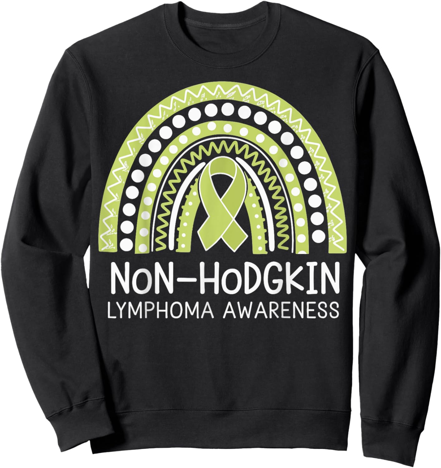 Non-hodgkin Lymphoma Awareness Sweatshirt - Sweatshirt | Black