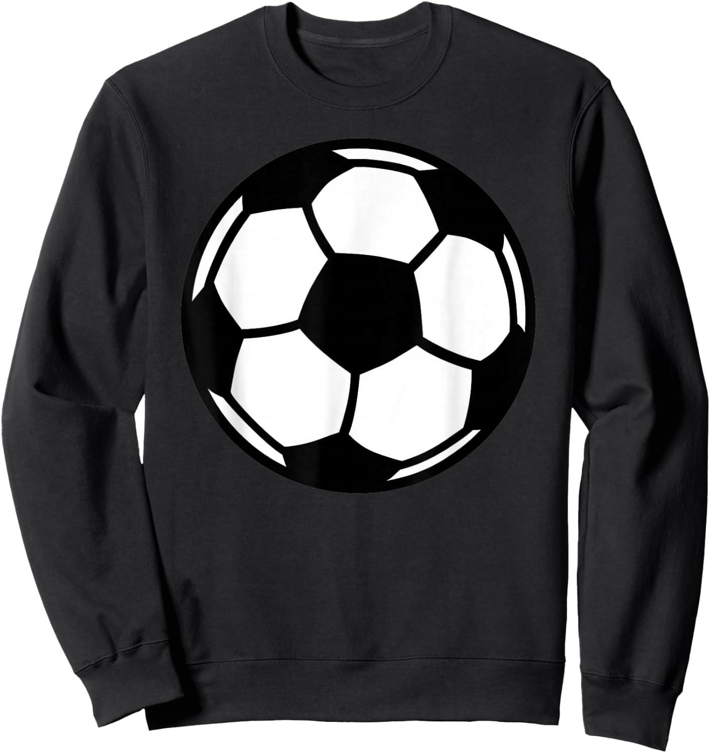 Soccer Ball Sweatshirt - Sweatshirt | Black