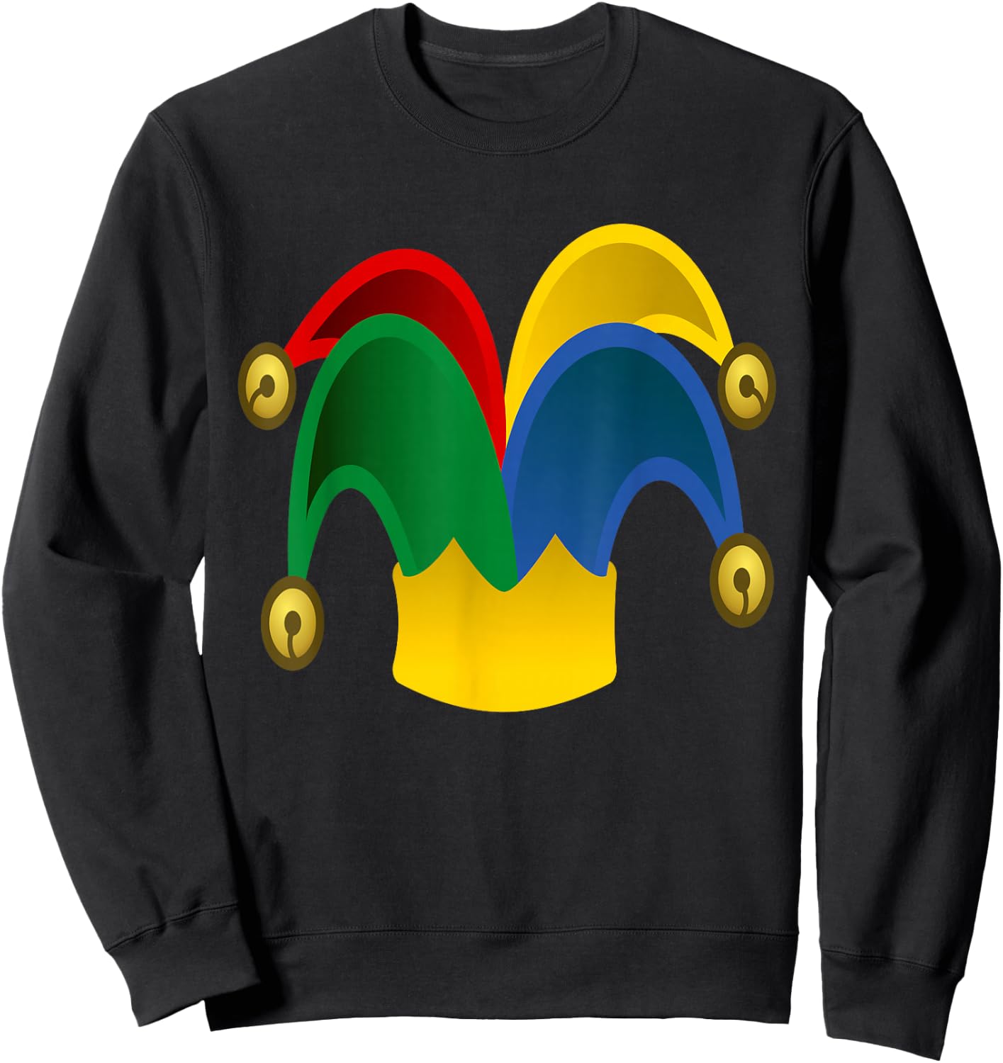 Jester Court Jester Fool Comedy Comedian Sweatshirt - Sweatshirt | Black