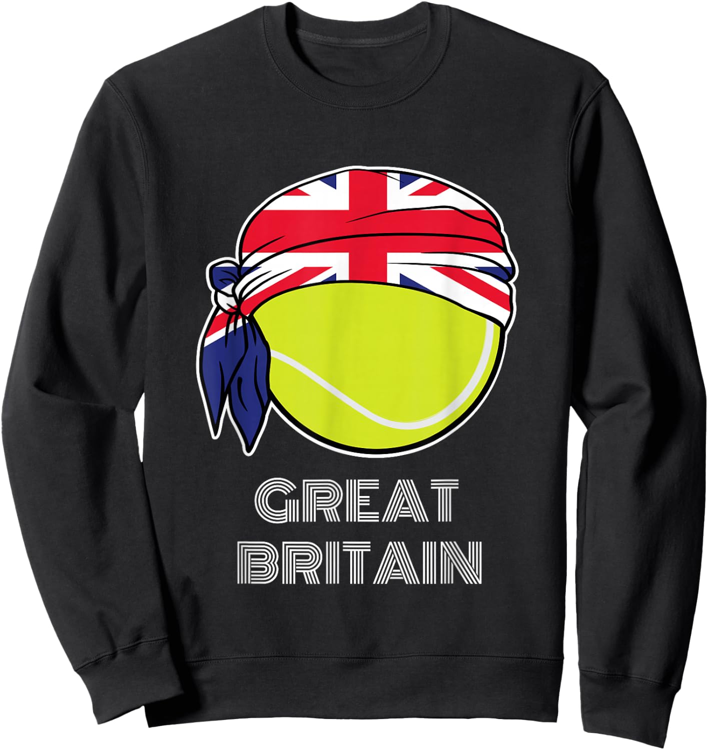 Great Britain Tennis | British Players, Fans or Coach Sweatshirt - Sweatshirt | Black