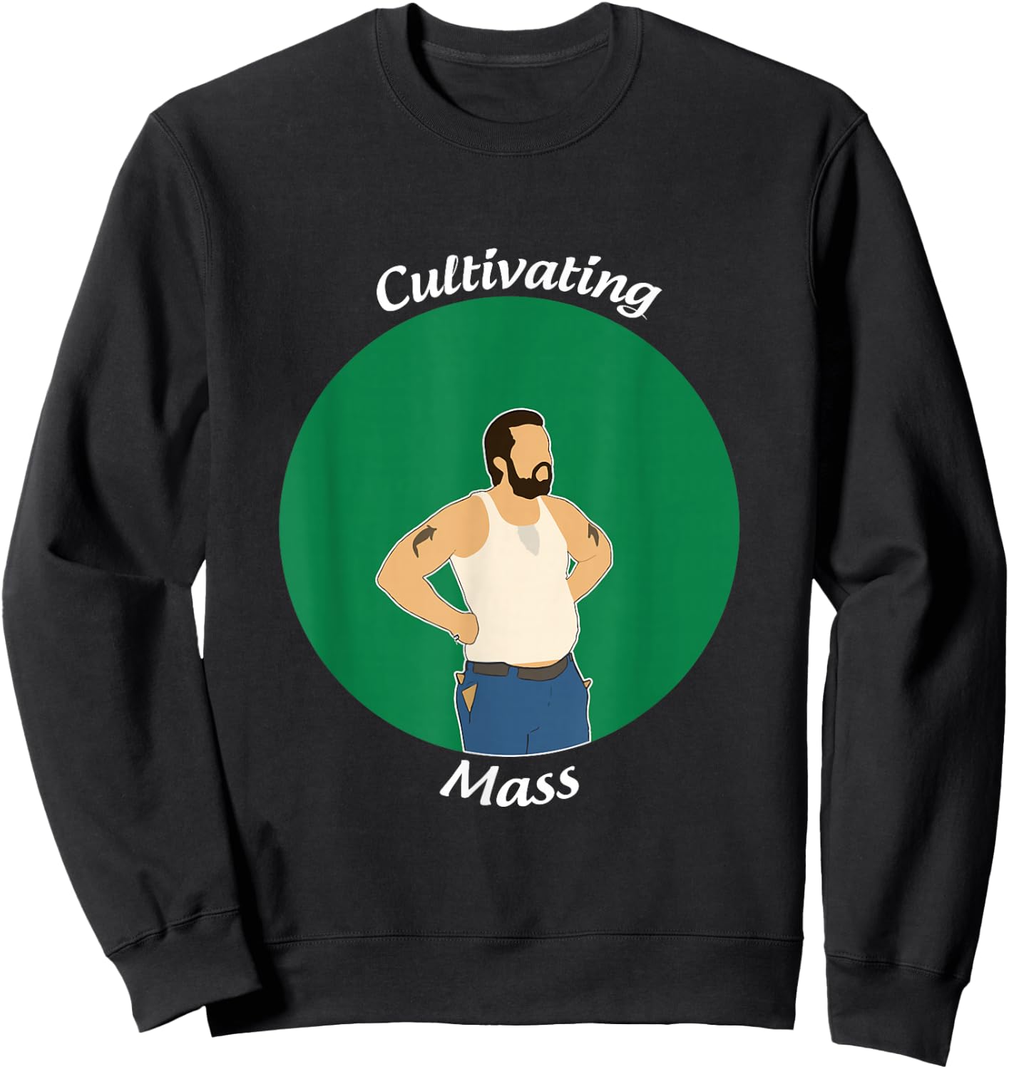 Cultivating Mass Sweatshirt - Sweatshirt | Black