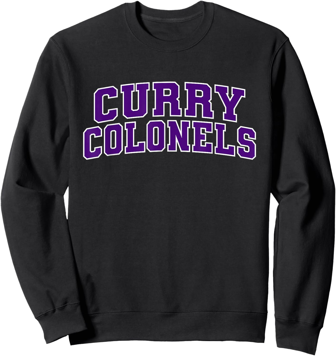Curry College Colonels Apparel Sports Fan Sweatshirt - Sweatshirt | Black