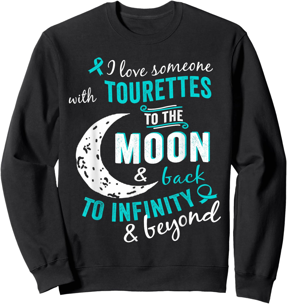 Tourettes Syndrome Shirt - Tourettes Shirt For Kid/Women/Men Sweatshirt - Sweatshirt | Black