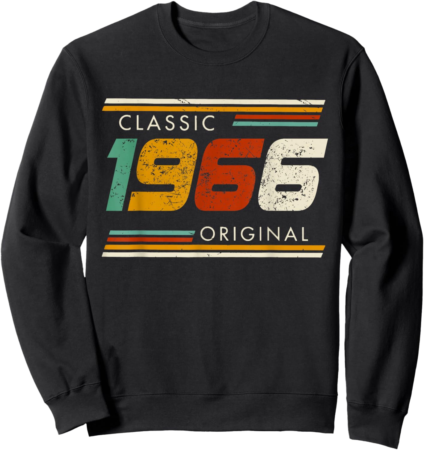 Classic 1966 Original Vintage Sweatshirt - Sweatshirt | Black
