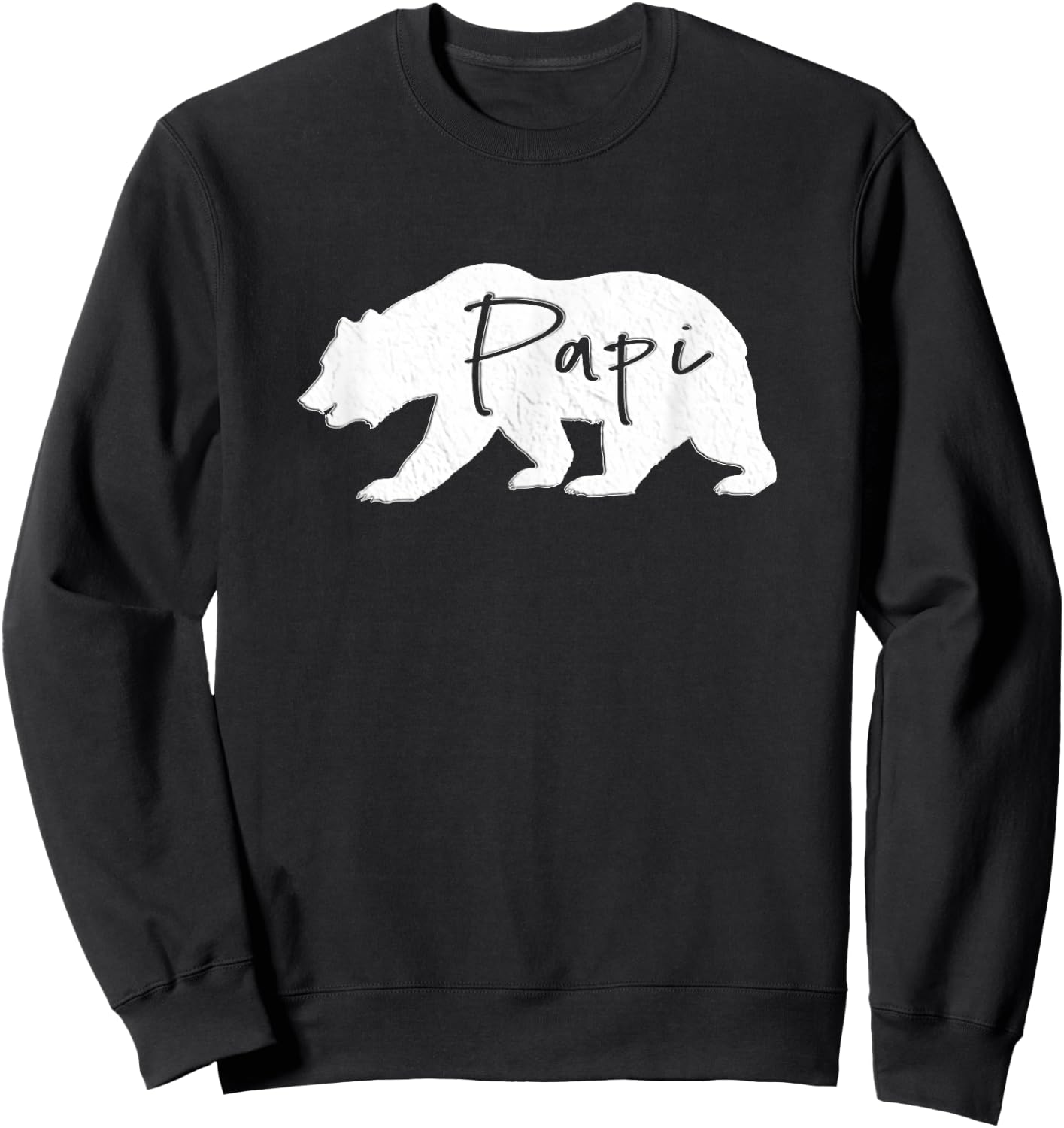 Papi Bear shirt Sweatshirt - Sweatshirt | Black