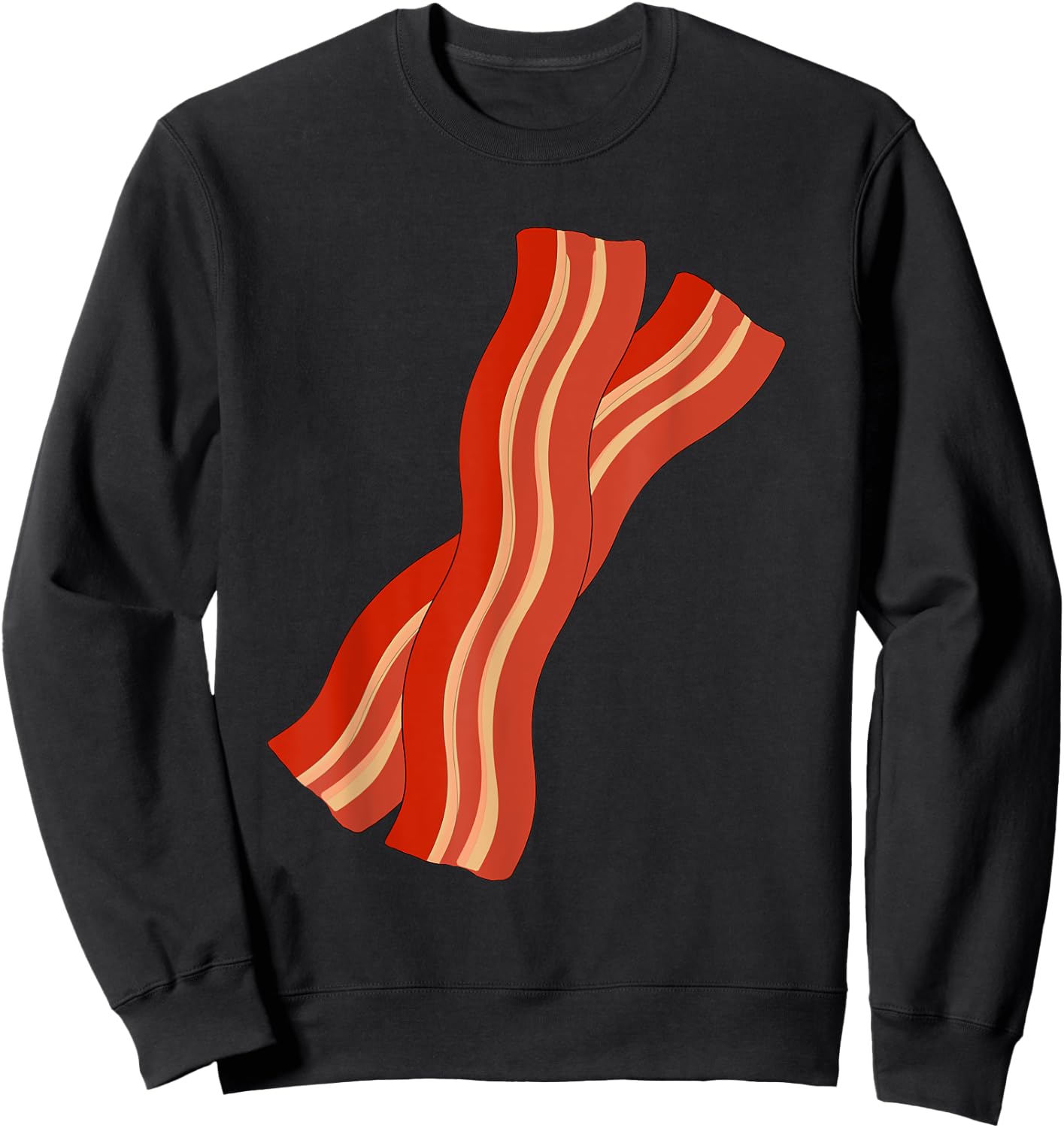 Bacon Eggs BLT Breakfast Matching Group Halloween Costume Sweatshirt - Sweatshirt | Black