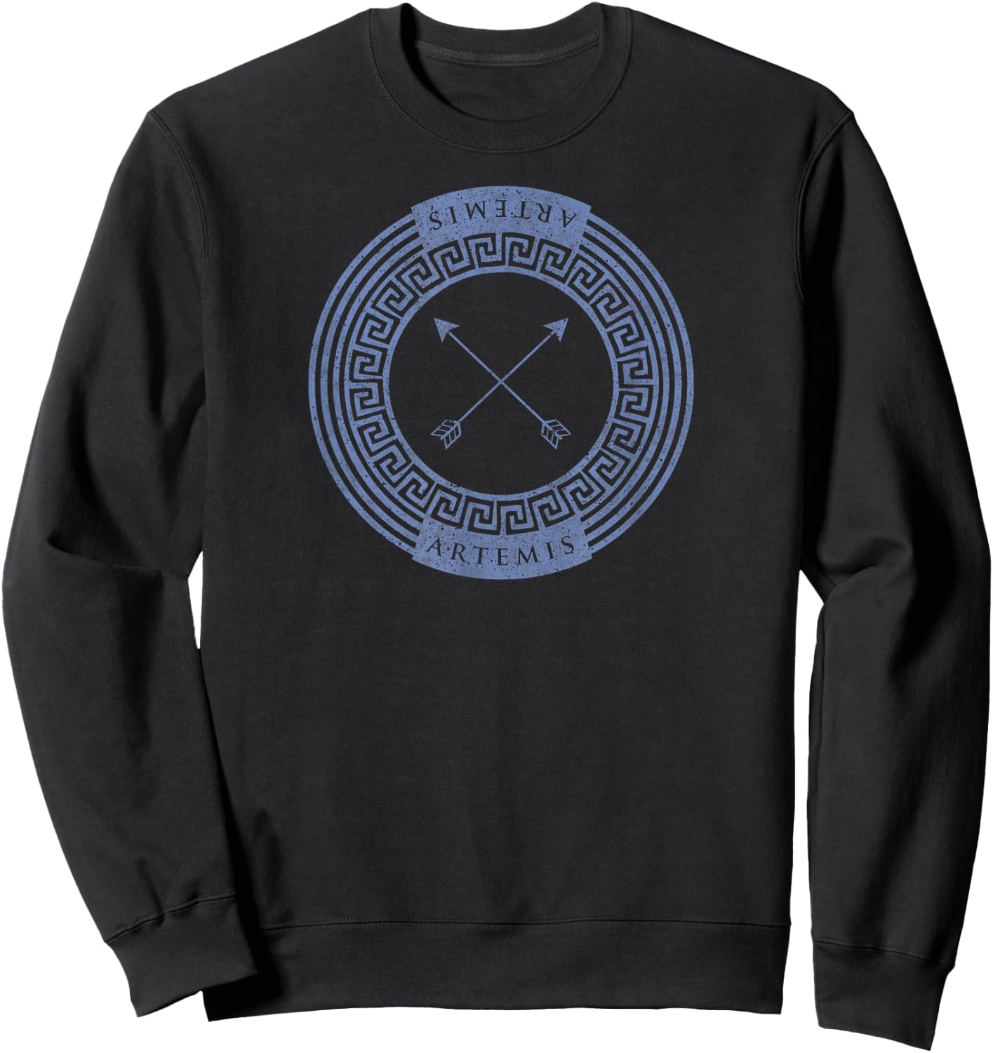 Greek Goddess T Shirt Artemis Arrows God Hunt Mythology Sweatshirt - Sweatshirt | Black