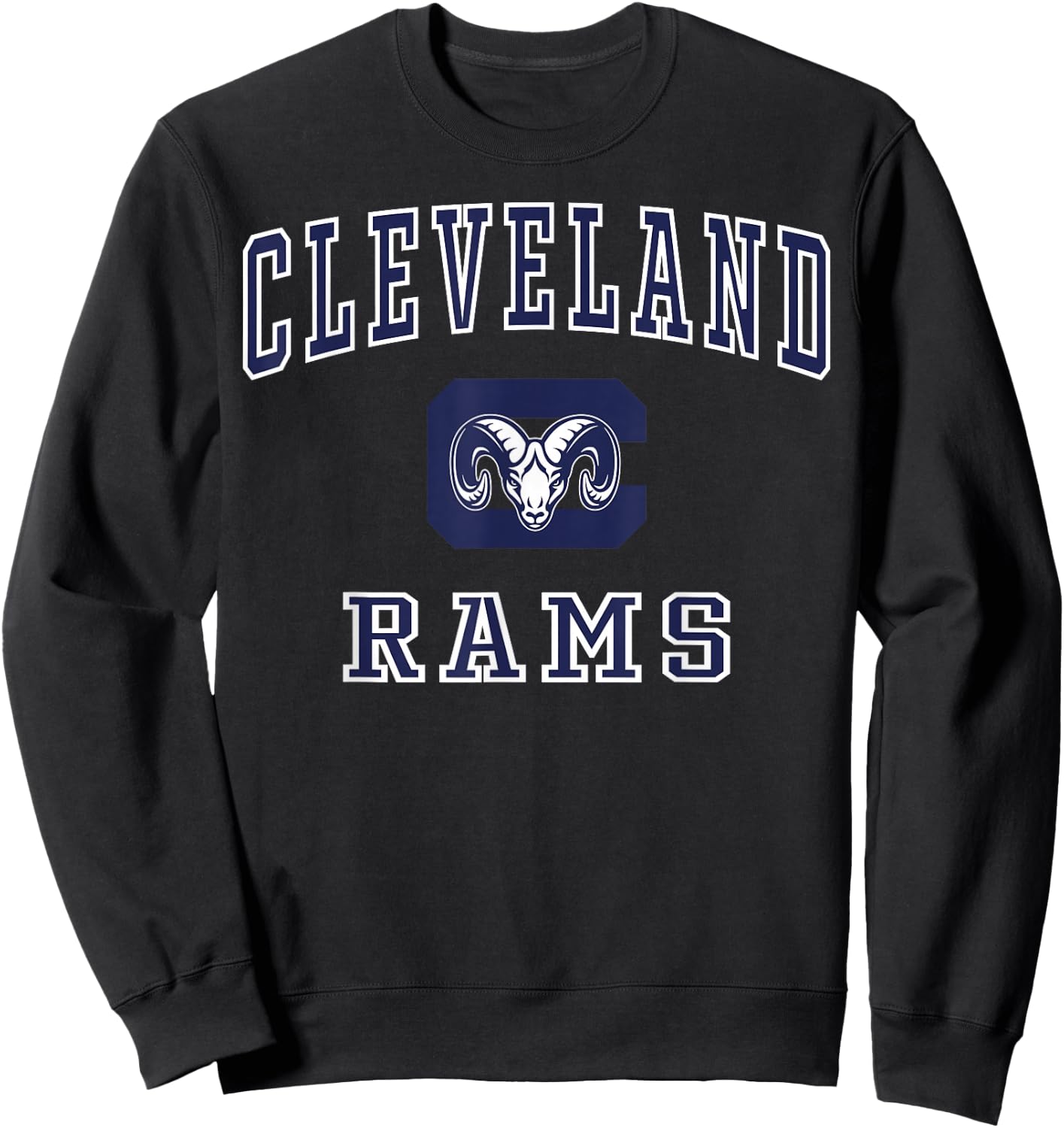 Cleveland High School Rams Sweatshirt - Sweatshirt | Black