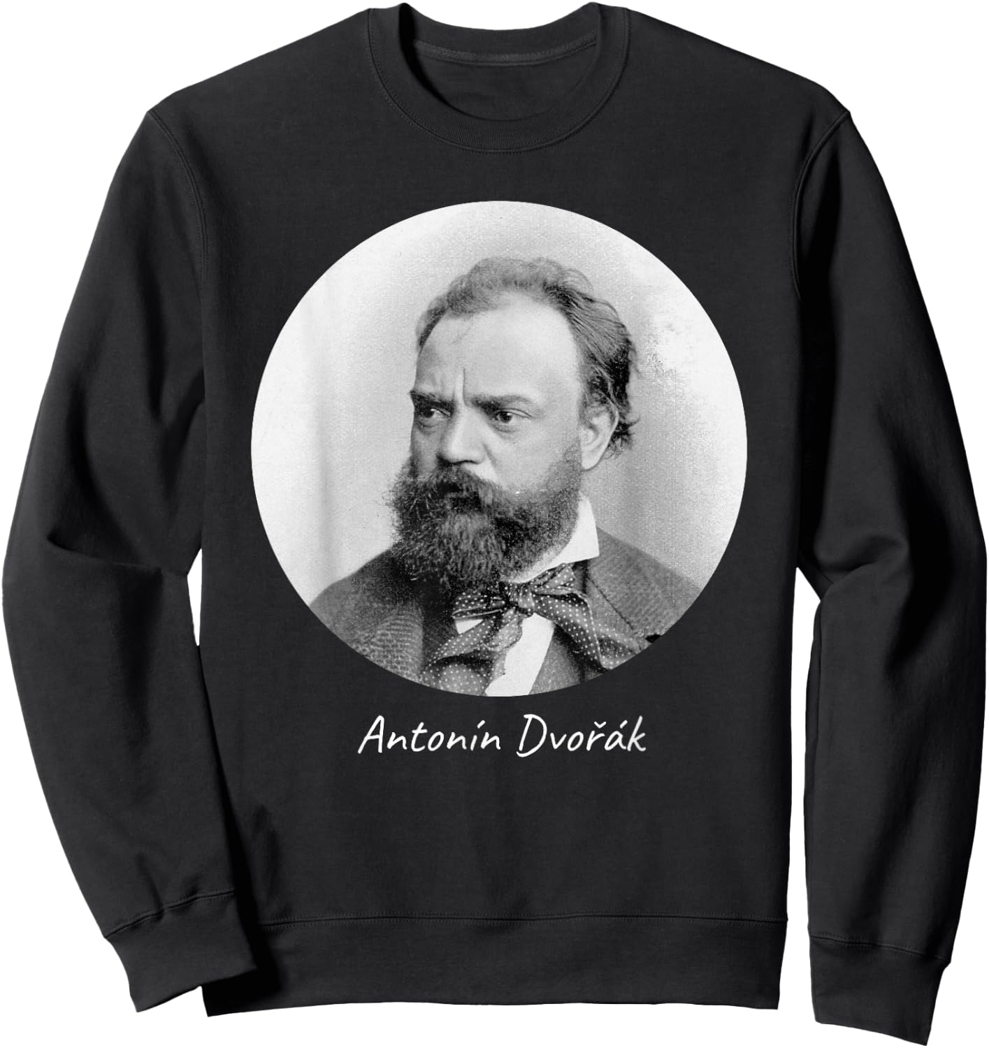 Antonin Dvorak Composer Portrait Sweatshirt - Sweatshirt | Black