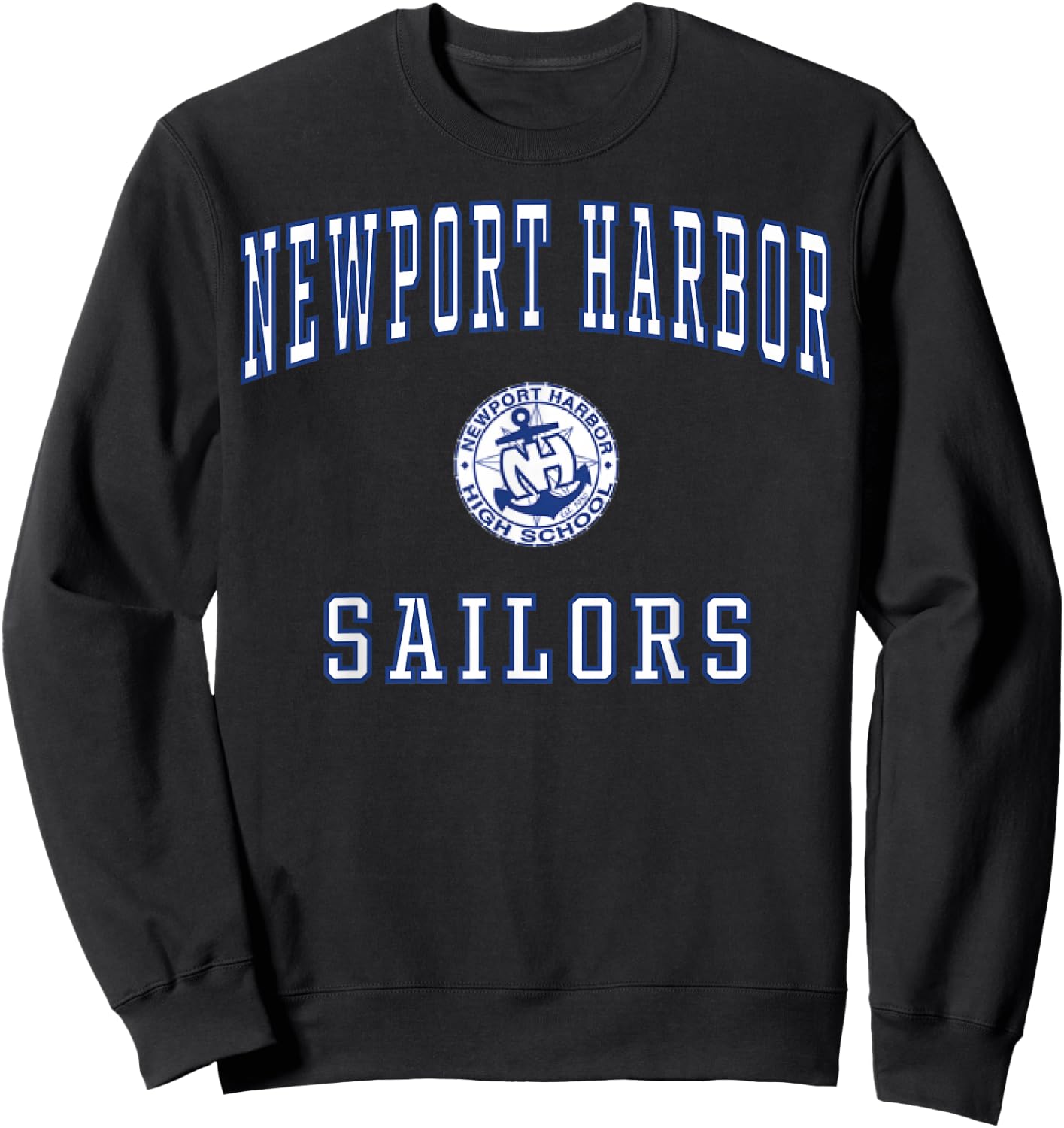 Newport Harbor High School Sailors C1 Sweatshirt - Sweatshirt | Black