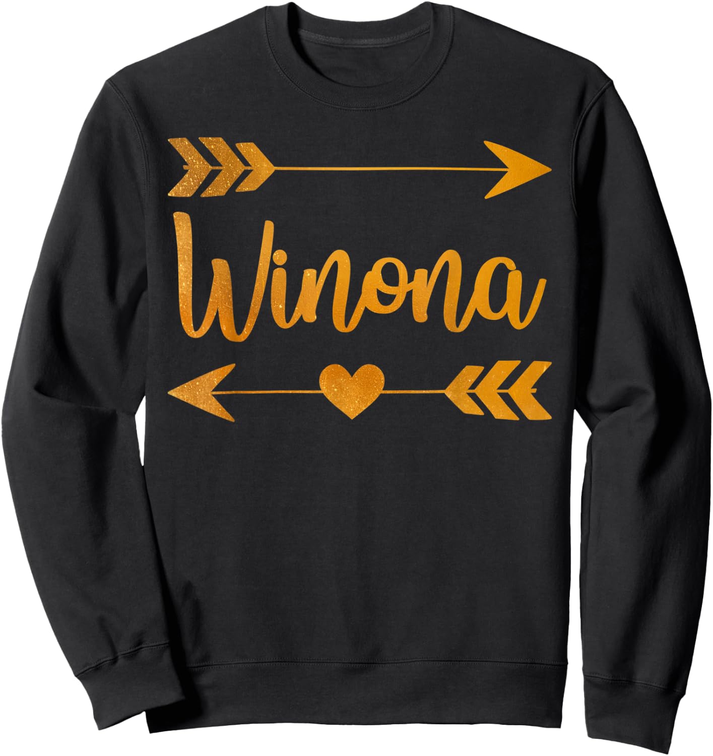 WINONA MN MINNESOTA Funny City Home Roots USA Women Gift Sweatshirt - Sweatshirt | Black