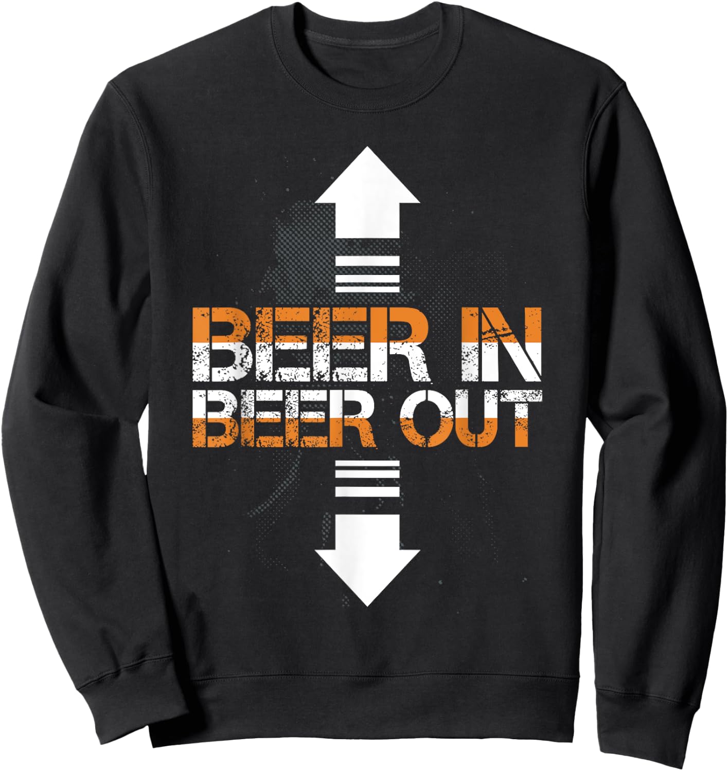 Beer In Beer Out Sweatshirt - Sweatshirt | Black