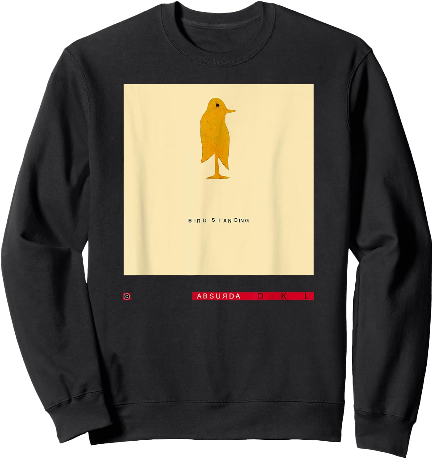 Studio: David Lynch Bird Standing Sweatshirt - Sweatshirt | Black