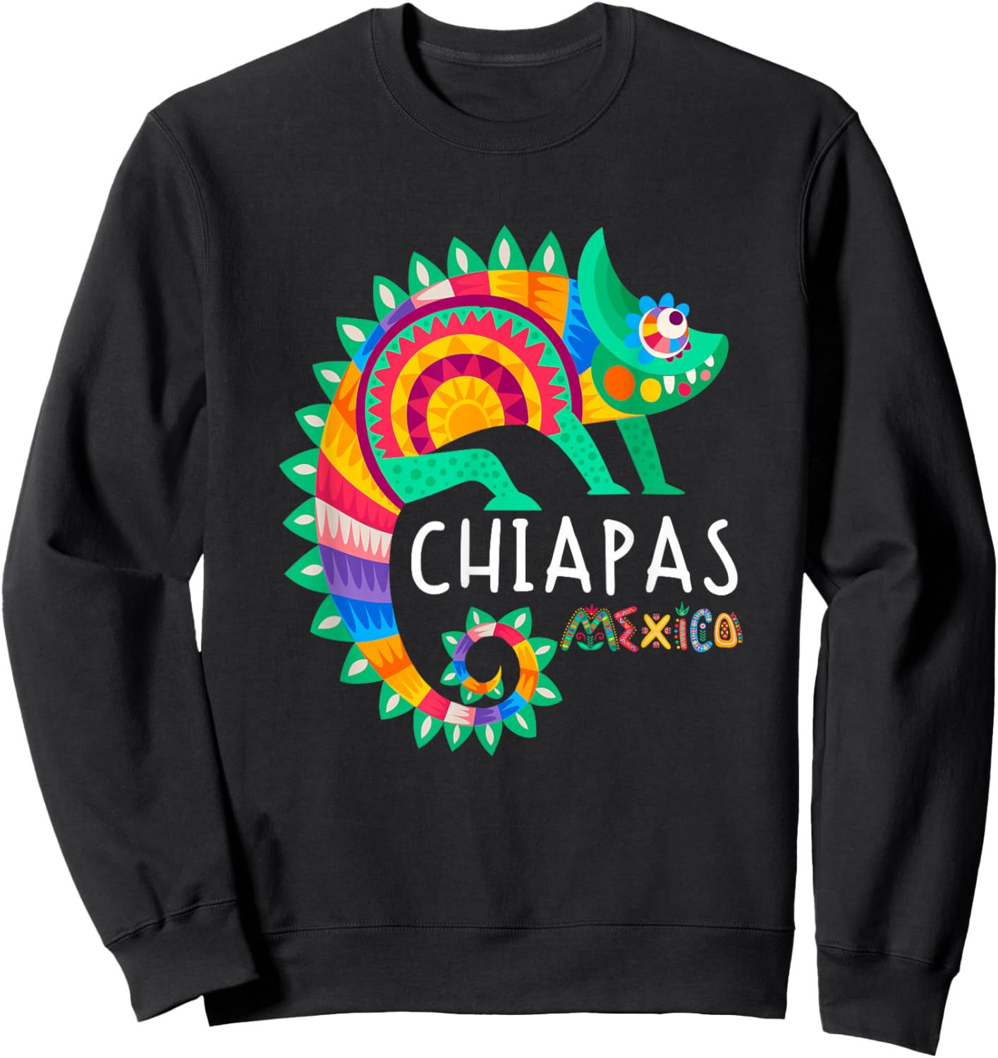 Mexico Chiapas Sweatshirt - Sweatshirt | Black